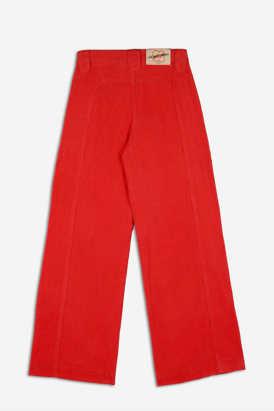 Pantalón Pana Naranja