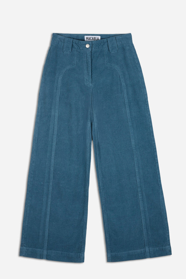 Pantalón Pana Azul