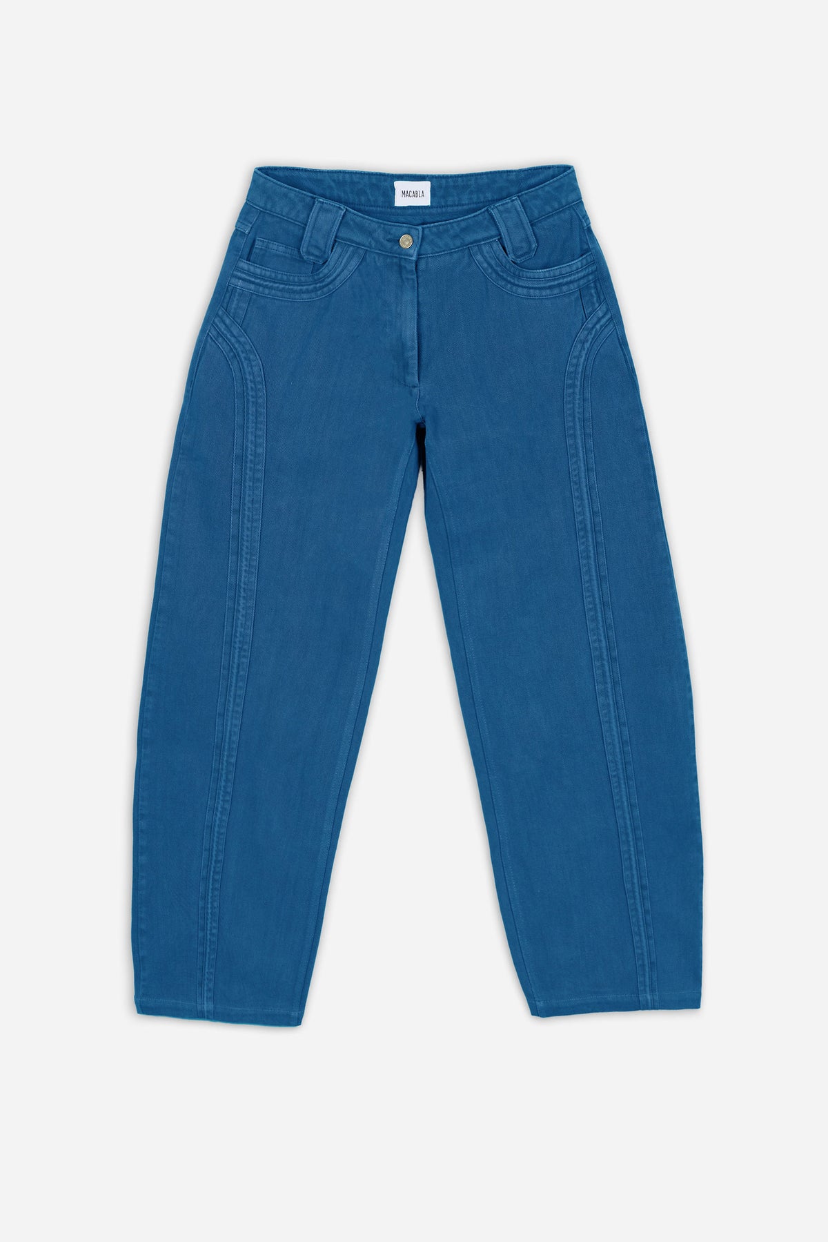 Pantalón Balloon Azul Eléctrico