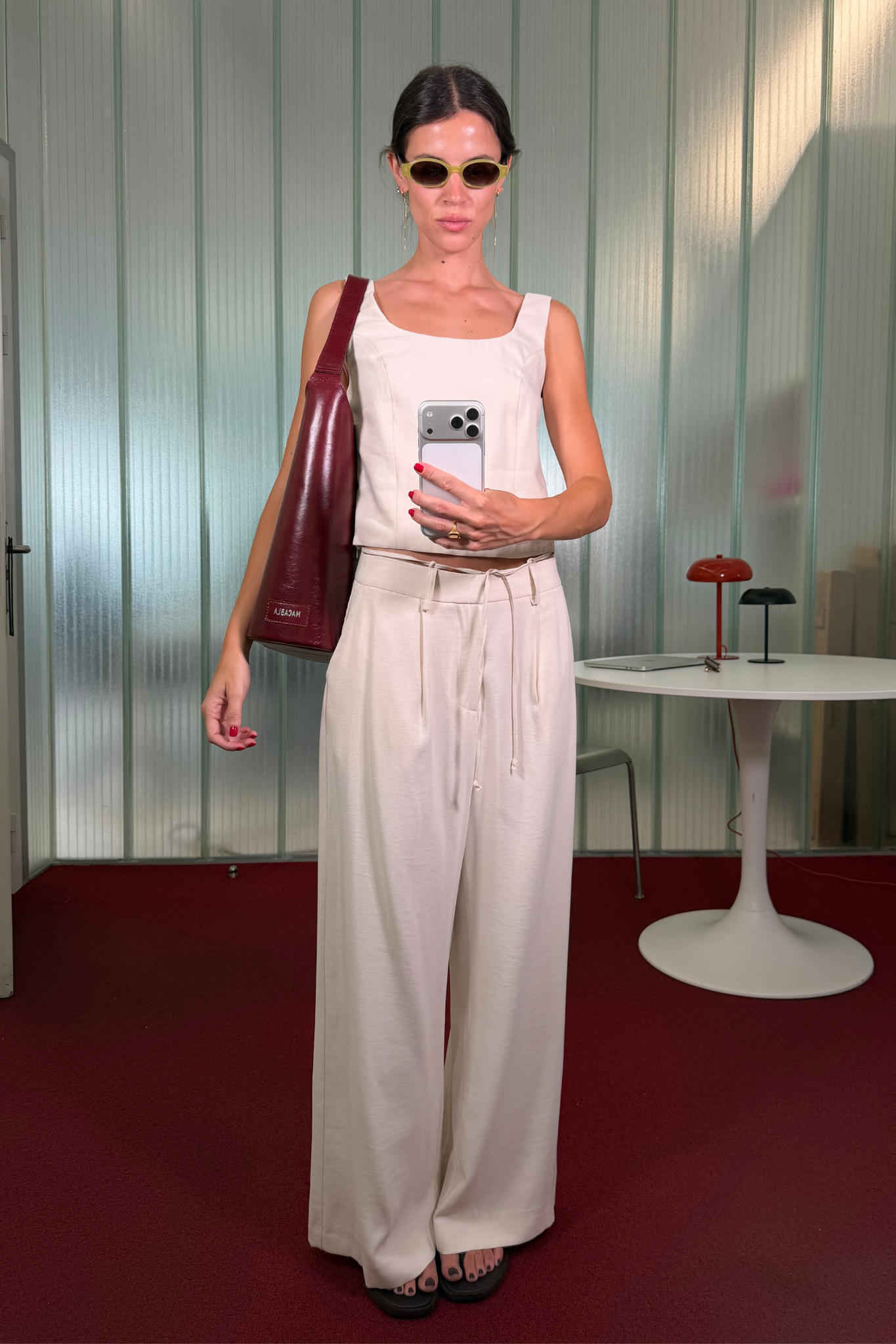 Top Tencel Crudo