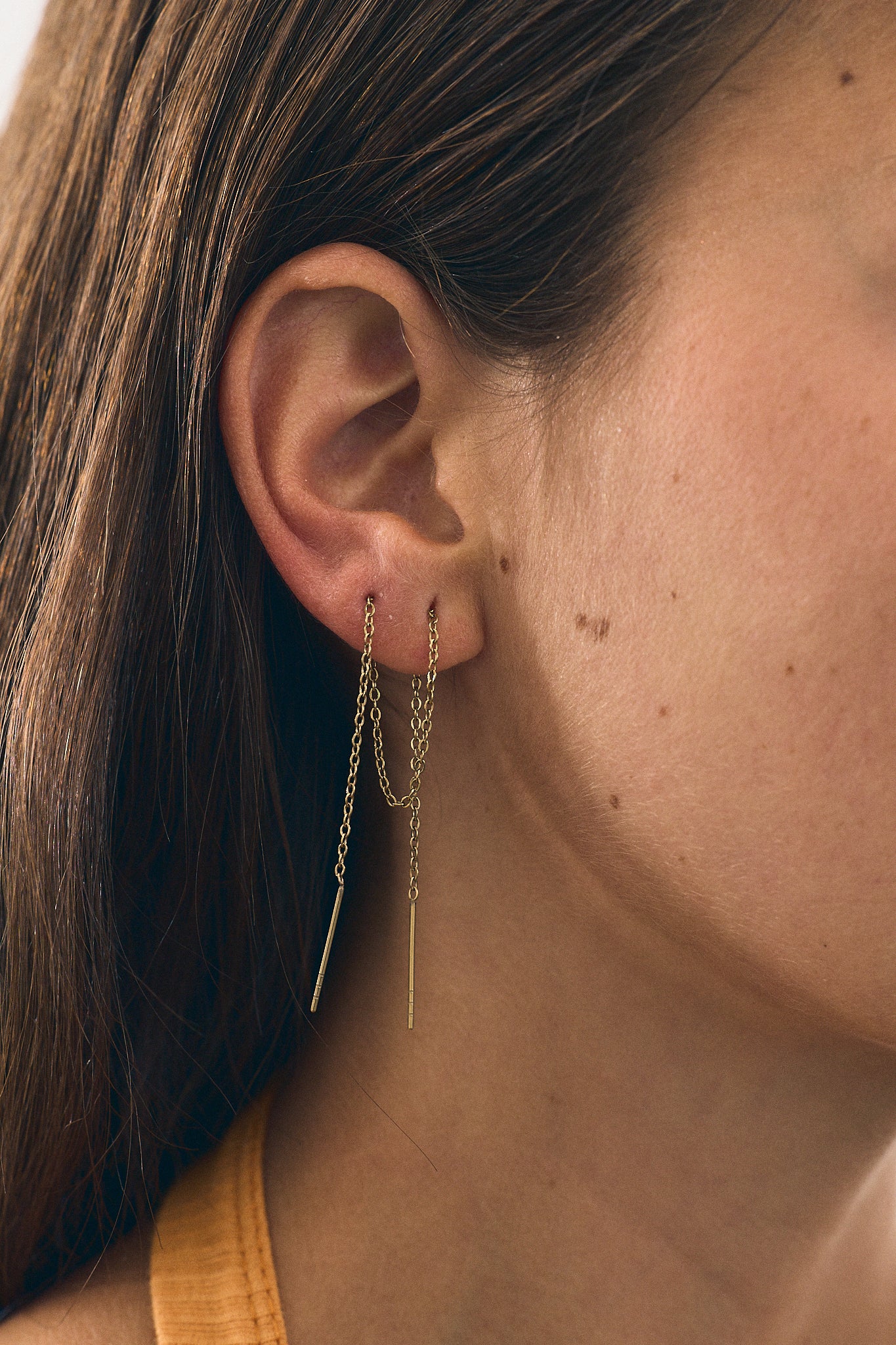 Basic Chain Earring (Unit)