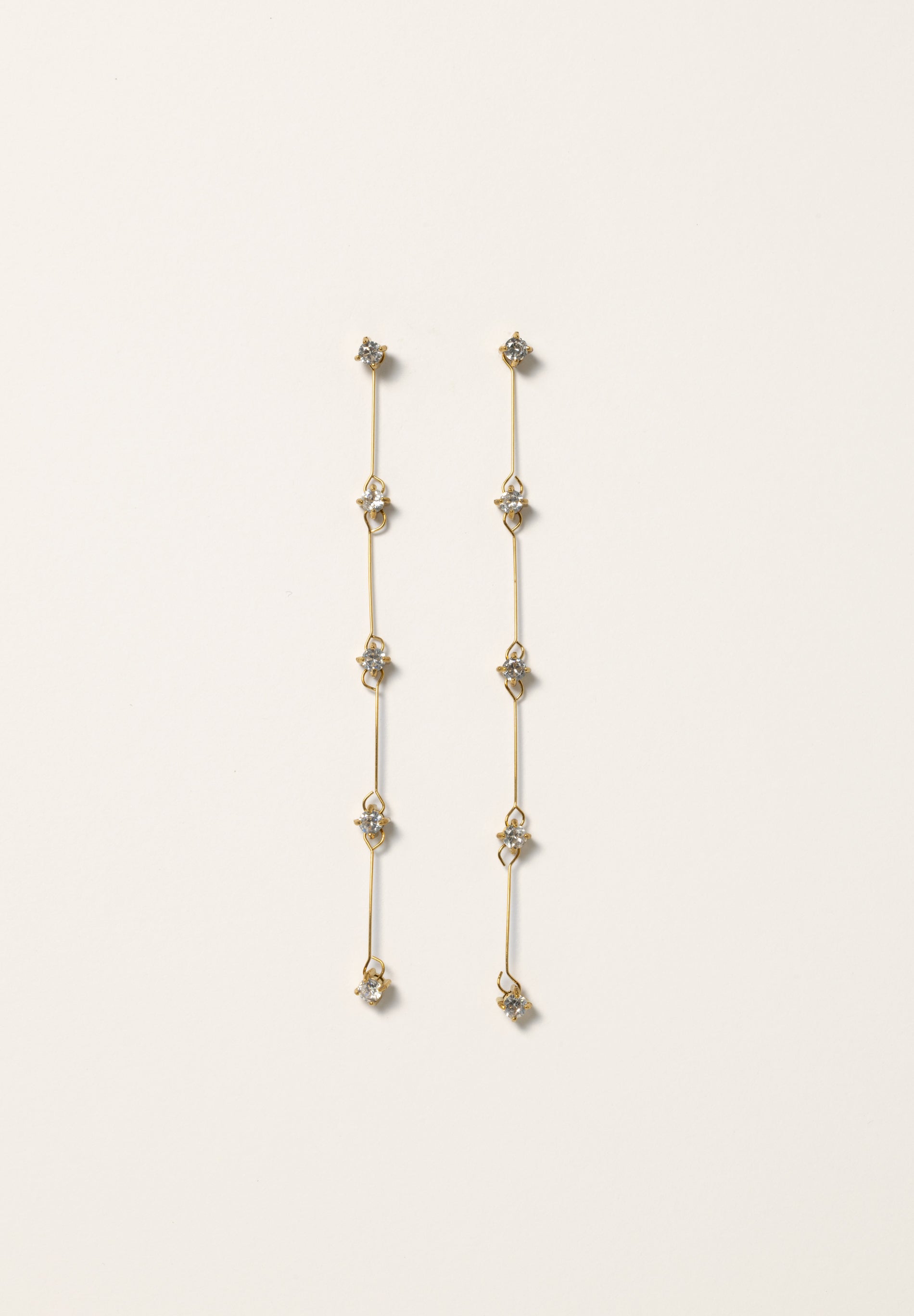 Boucle D'oreilles Détachable Zircons