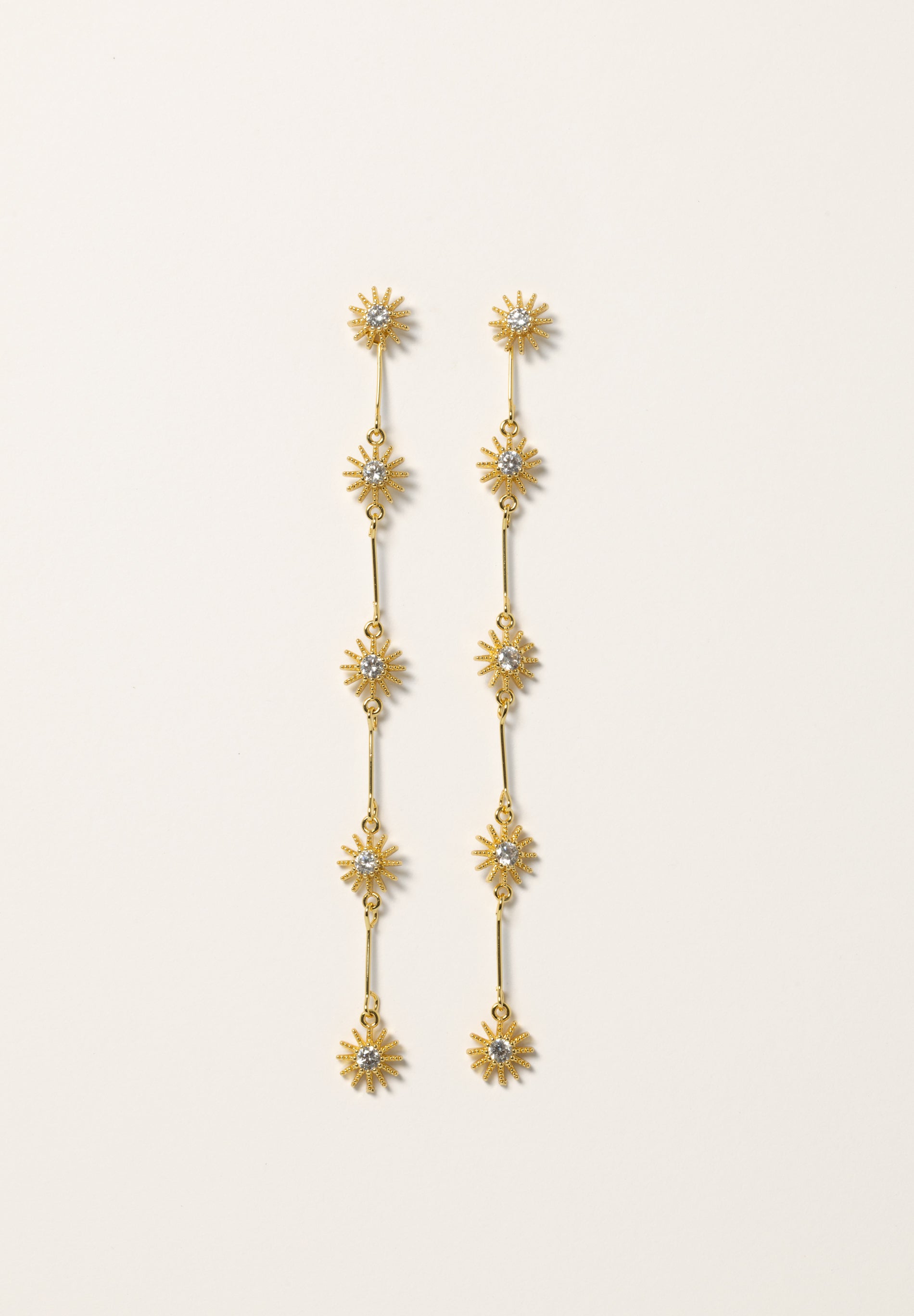 Boucle d'oreilles Soleils détachables