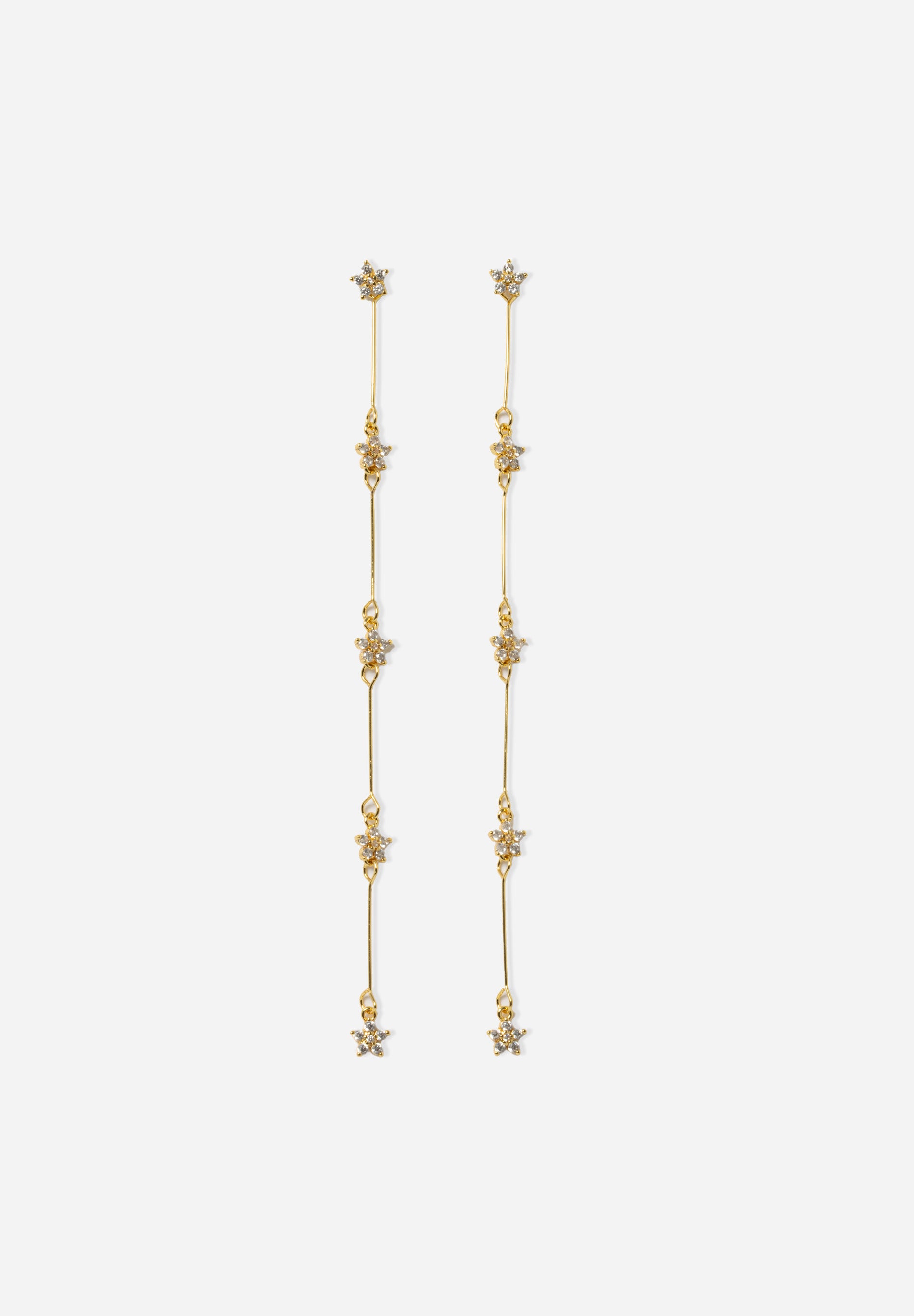 Detachable Flower Earrings
