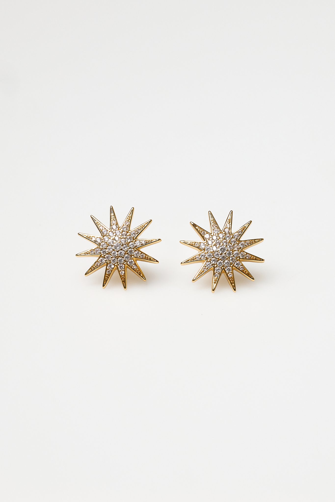 Boucles d'oreilles étoile Maxi