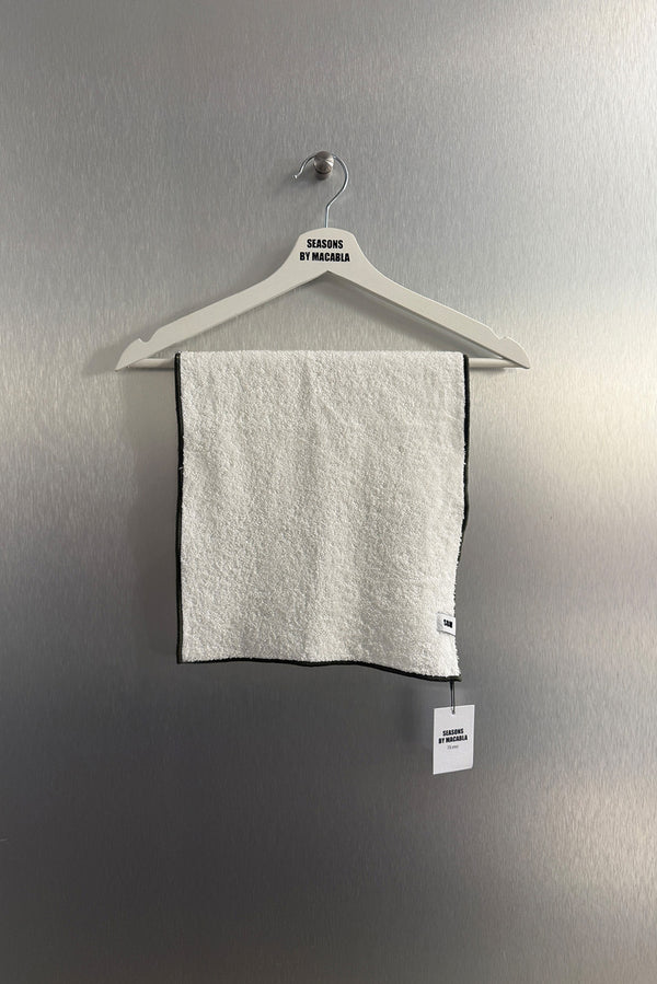 Serviette de toilette côtelée