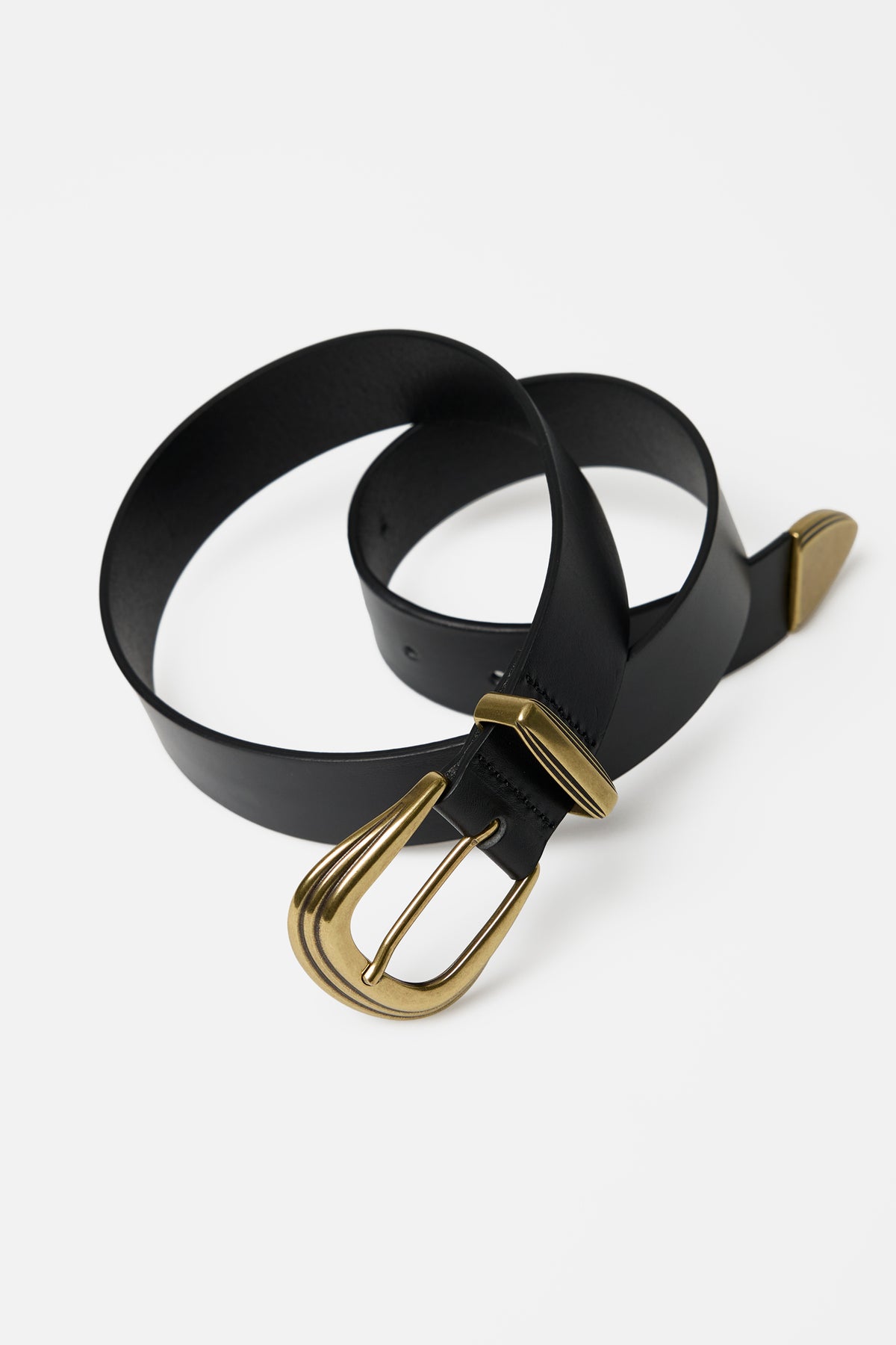 Black Cowboy Belt