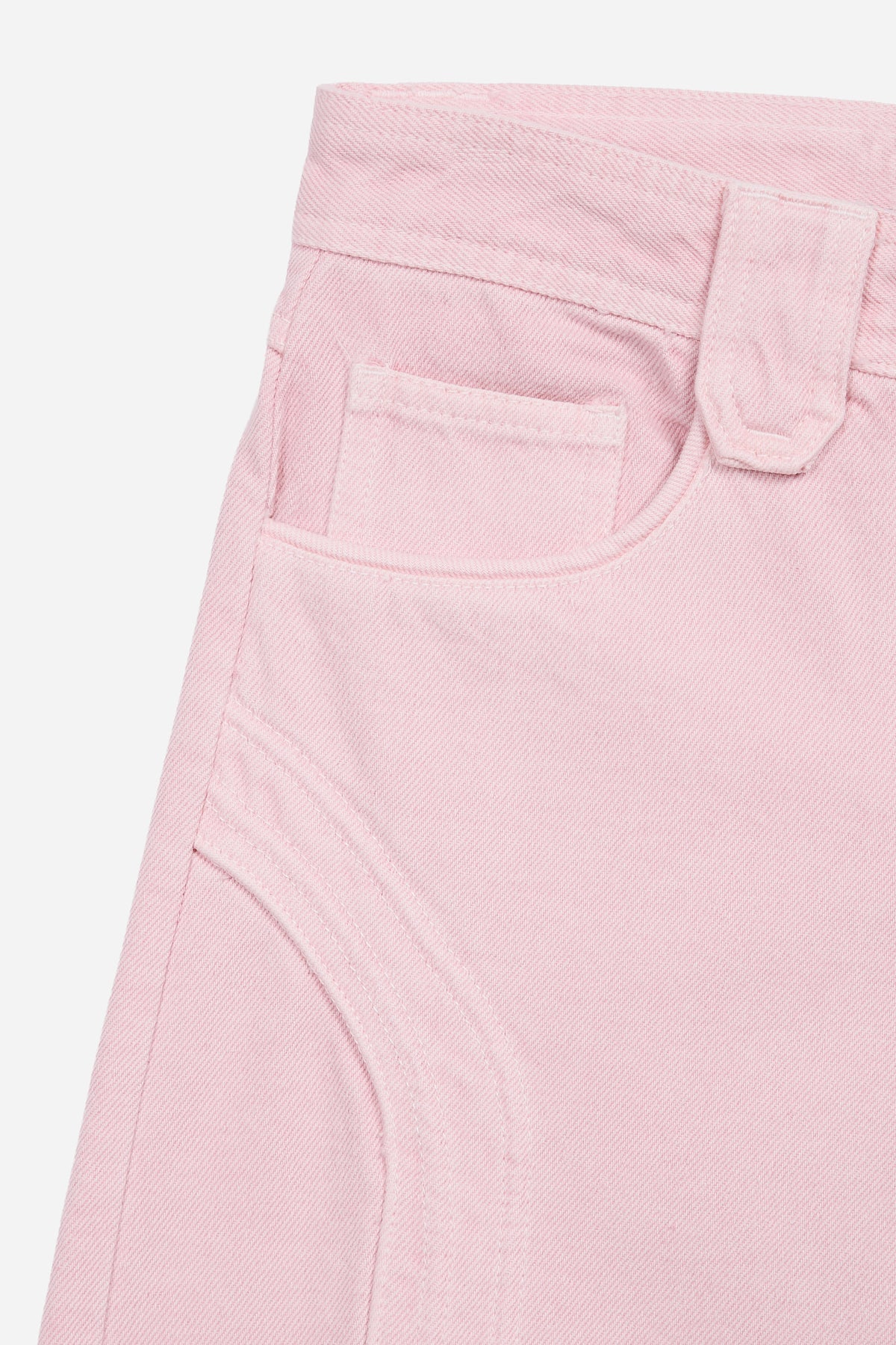 Pantalón Recto Rosa