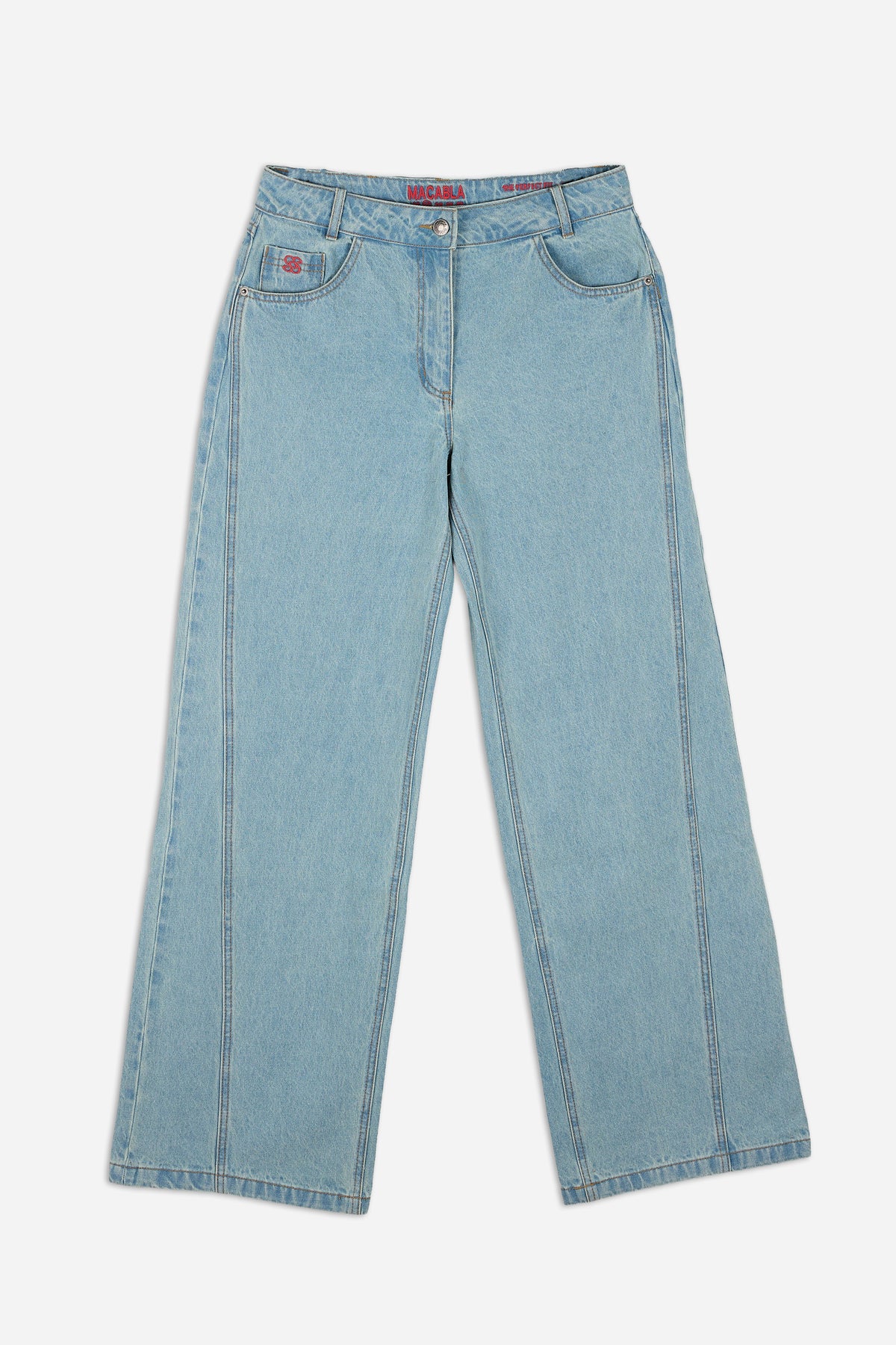 Mid-Rise Blue Jeans