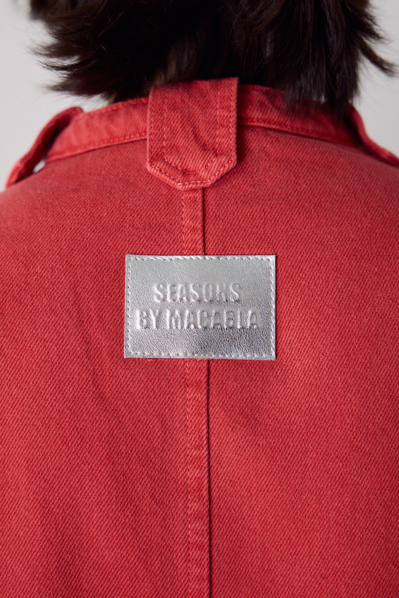 Blouson Bomber Rouge Amovible