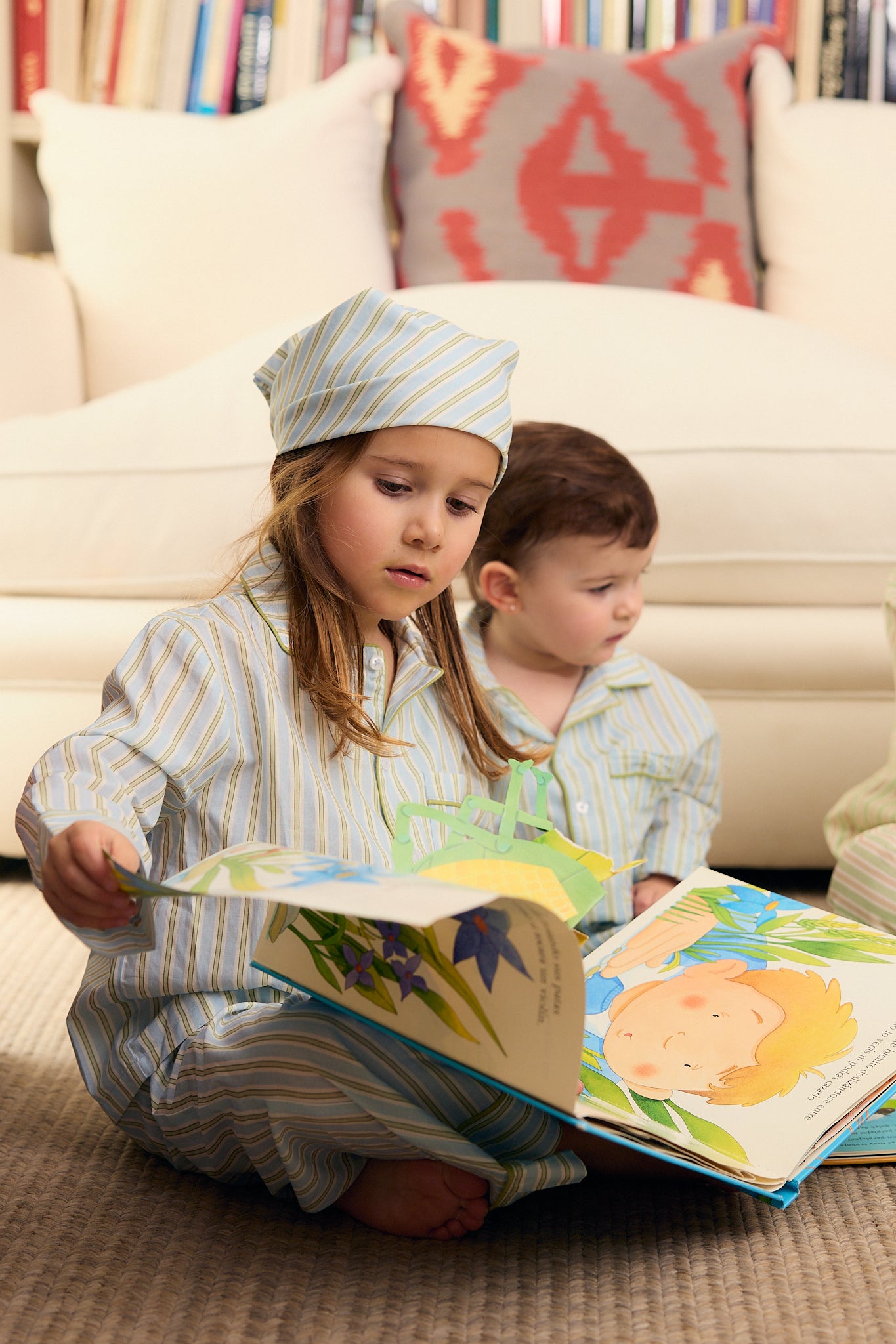 Bandana Rayures Bleues