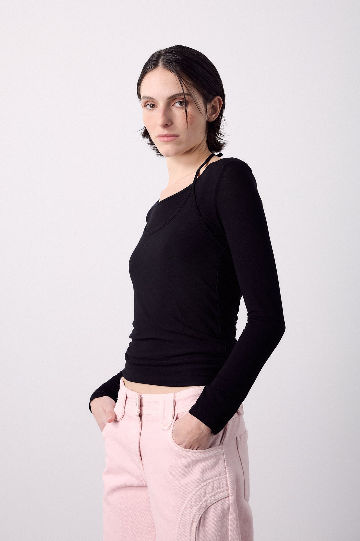 Camiseta Overlay Negra