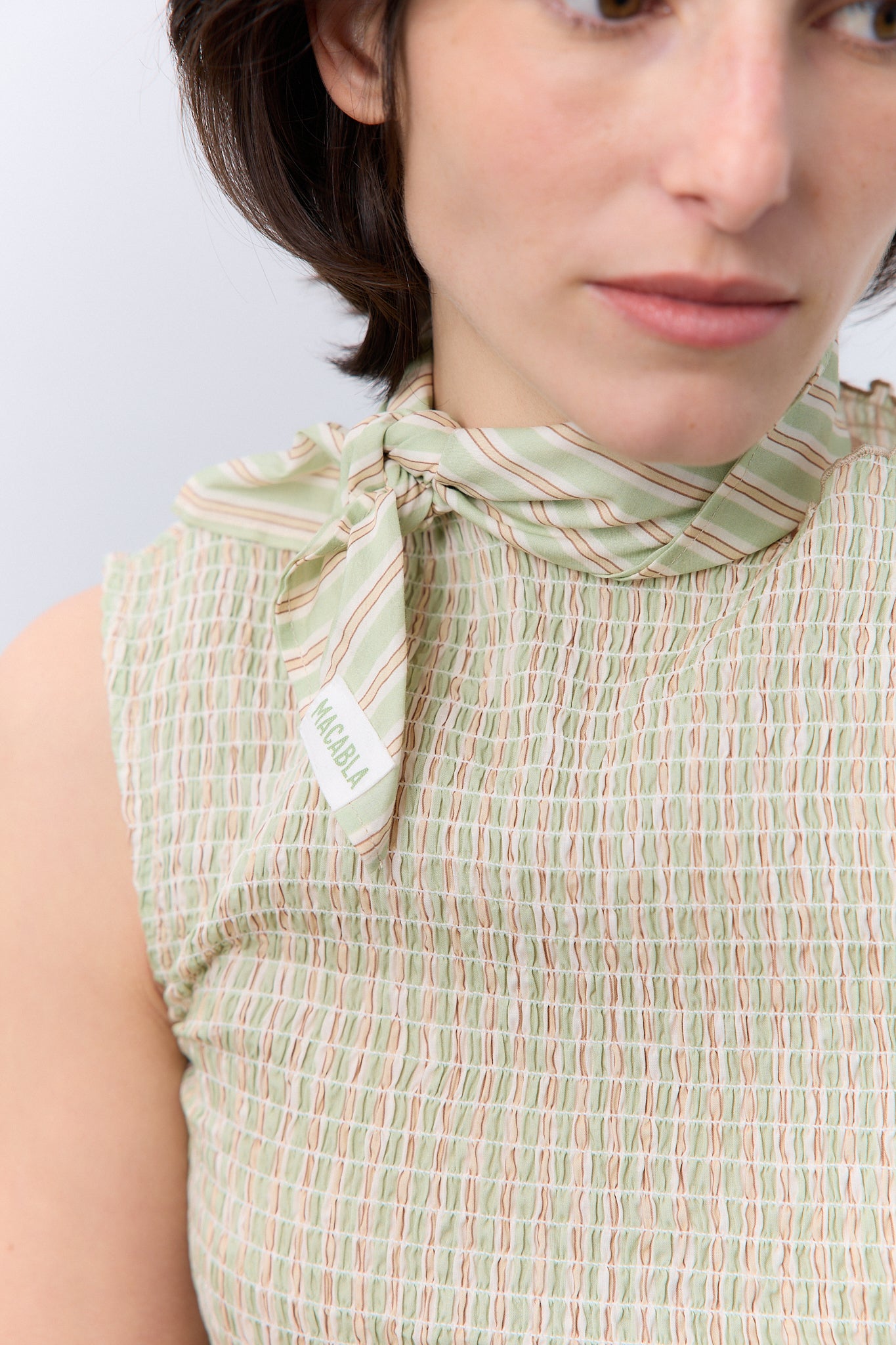 Bandana Rayures Vertes