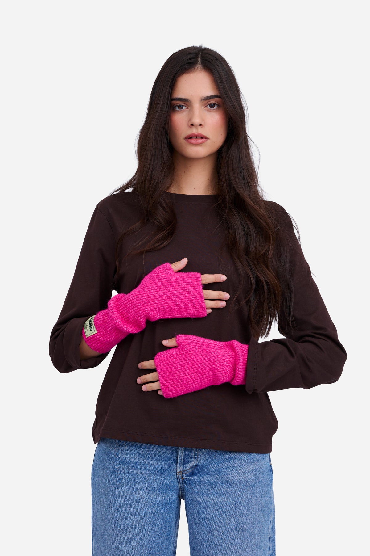 Mitones Fucsia