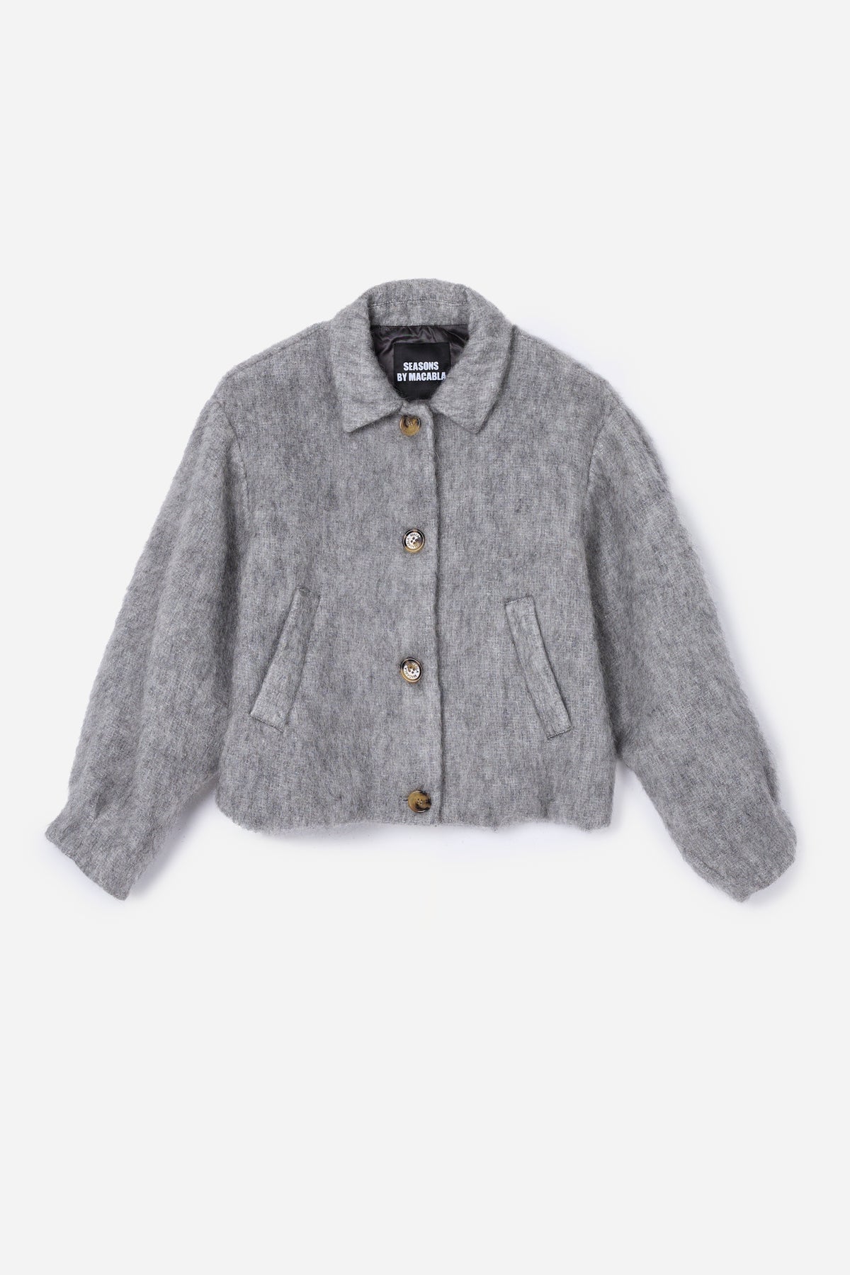Chaqueta Alpaca Gris