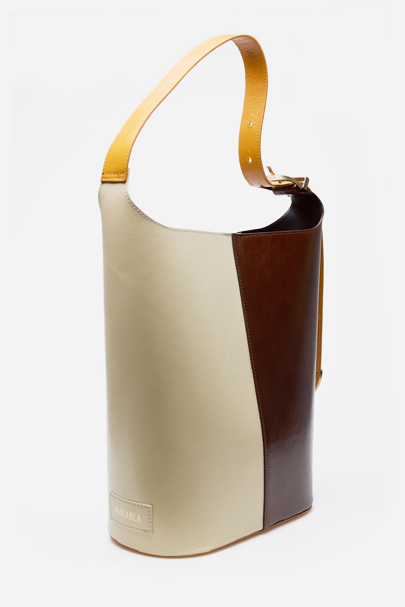 Sac Seau Marron et écru