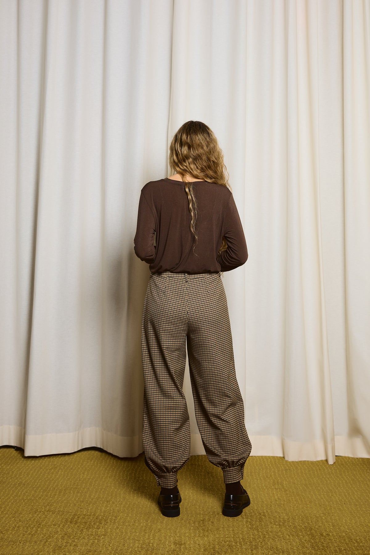 Pantalón Bombacho Pata de Gallo