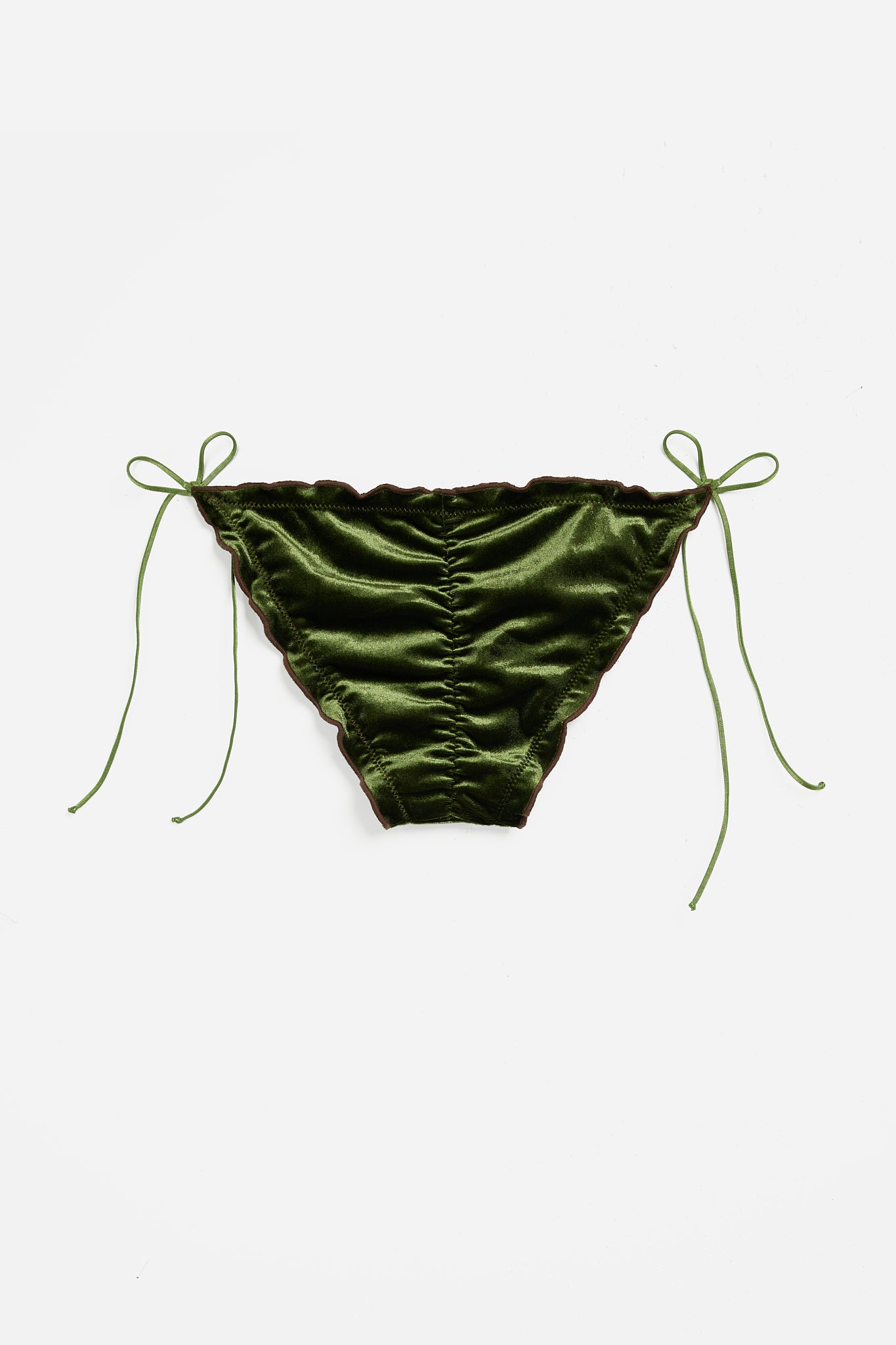 Bikini Bottom Velvet Vert
