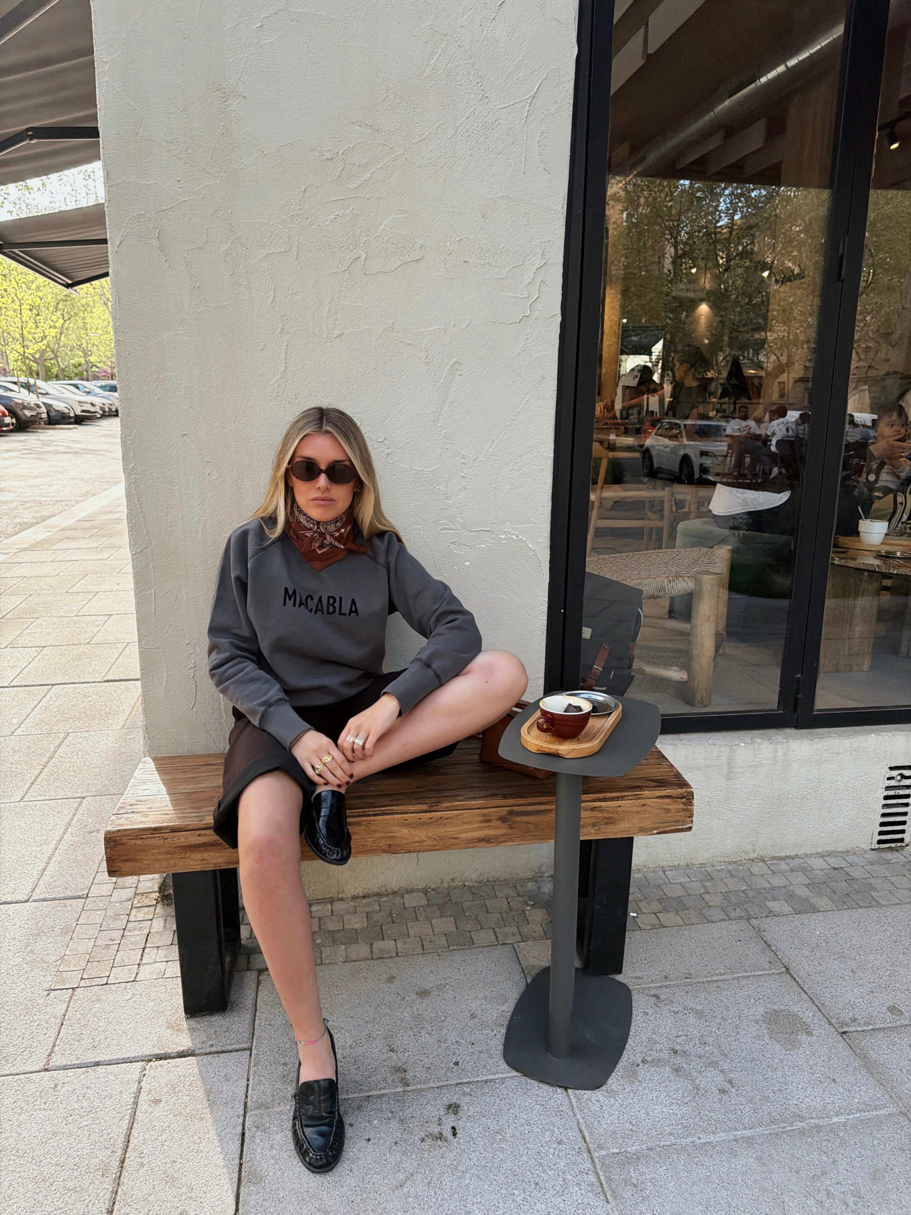 Sudadera Gris MACABLA