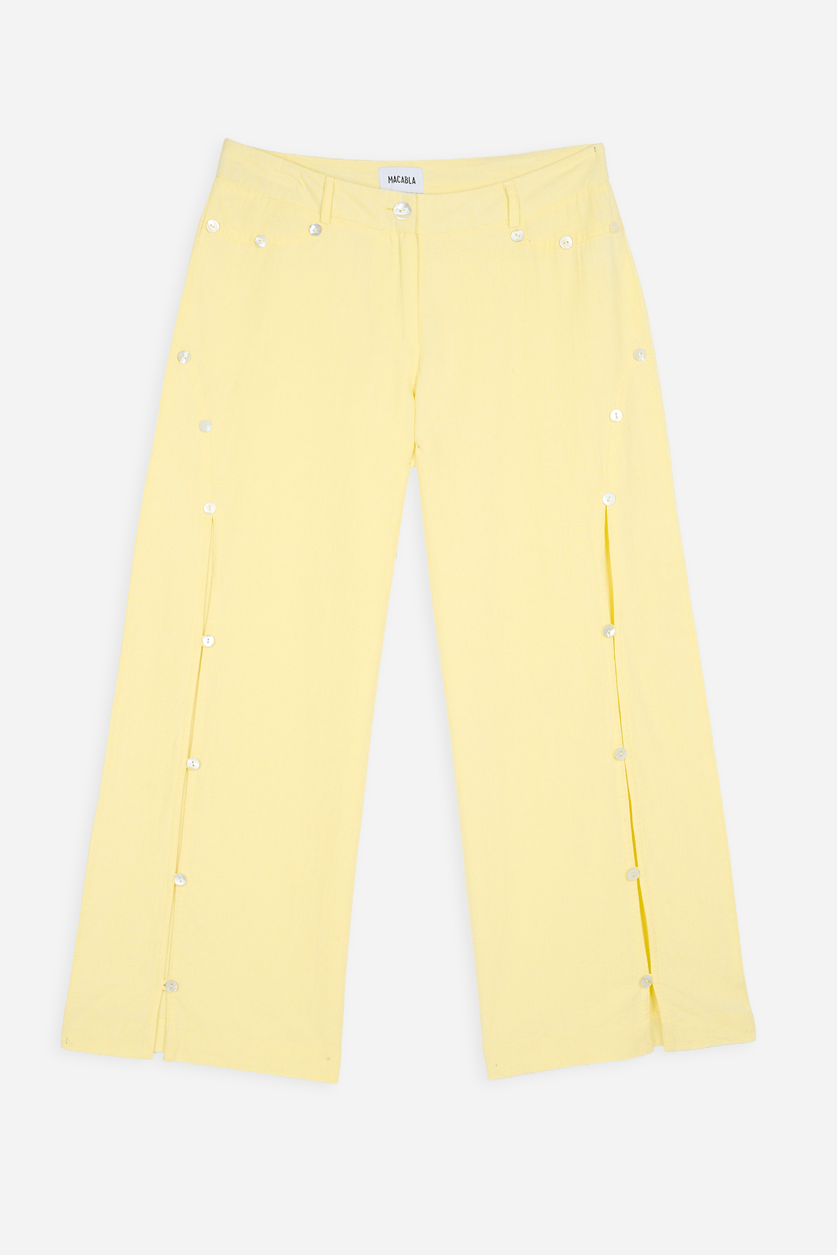 Nacar Buttons Yellow Trousers