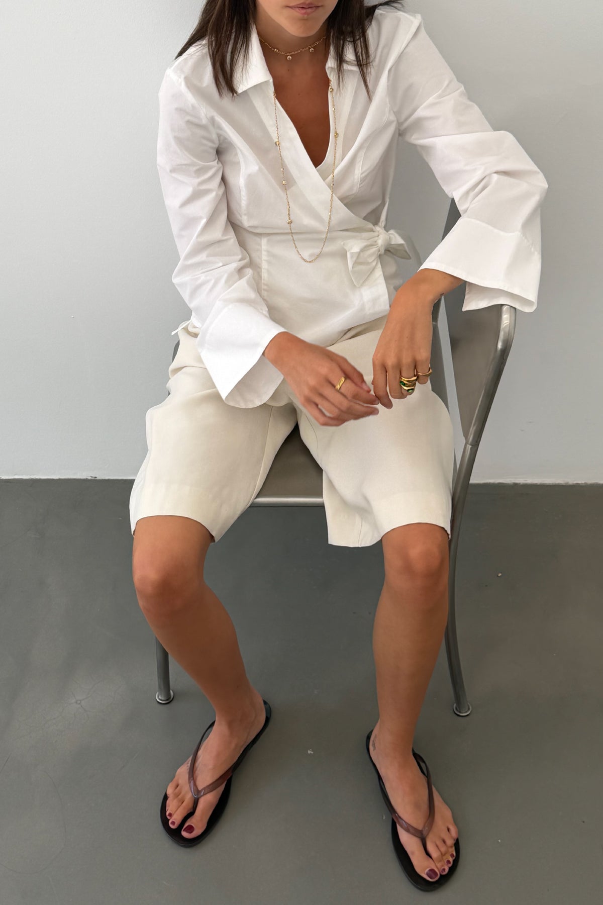 Tencel Raw Shorts