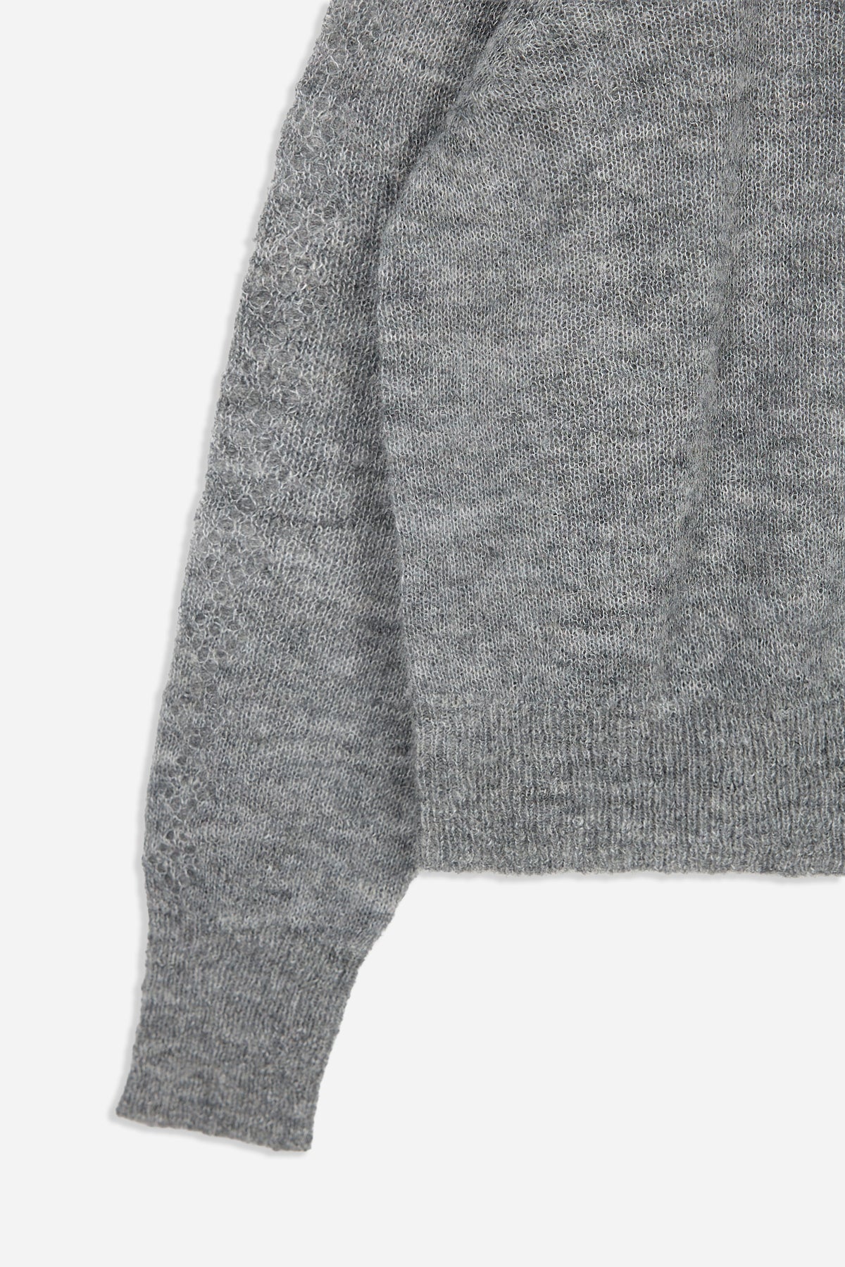 Jersey Pointelle Gris