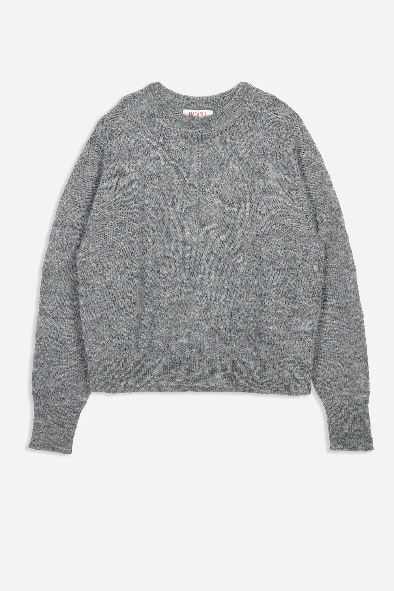 Jersey Pointelle Gris