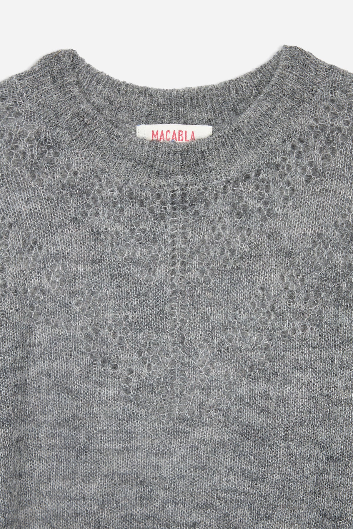 Jersey Pointelle Gris