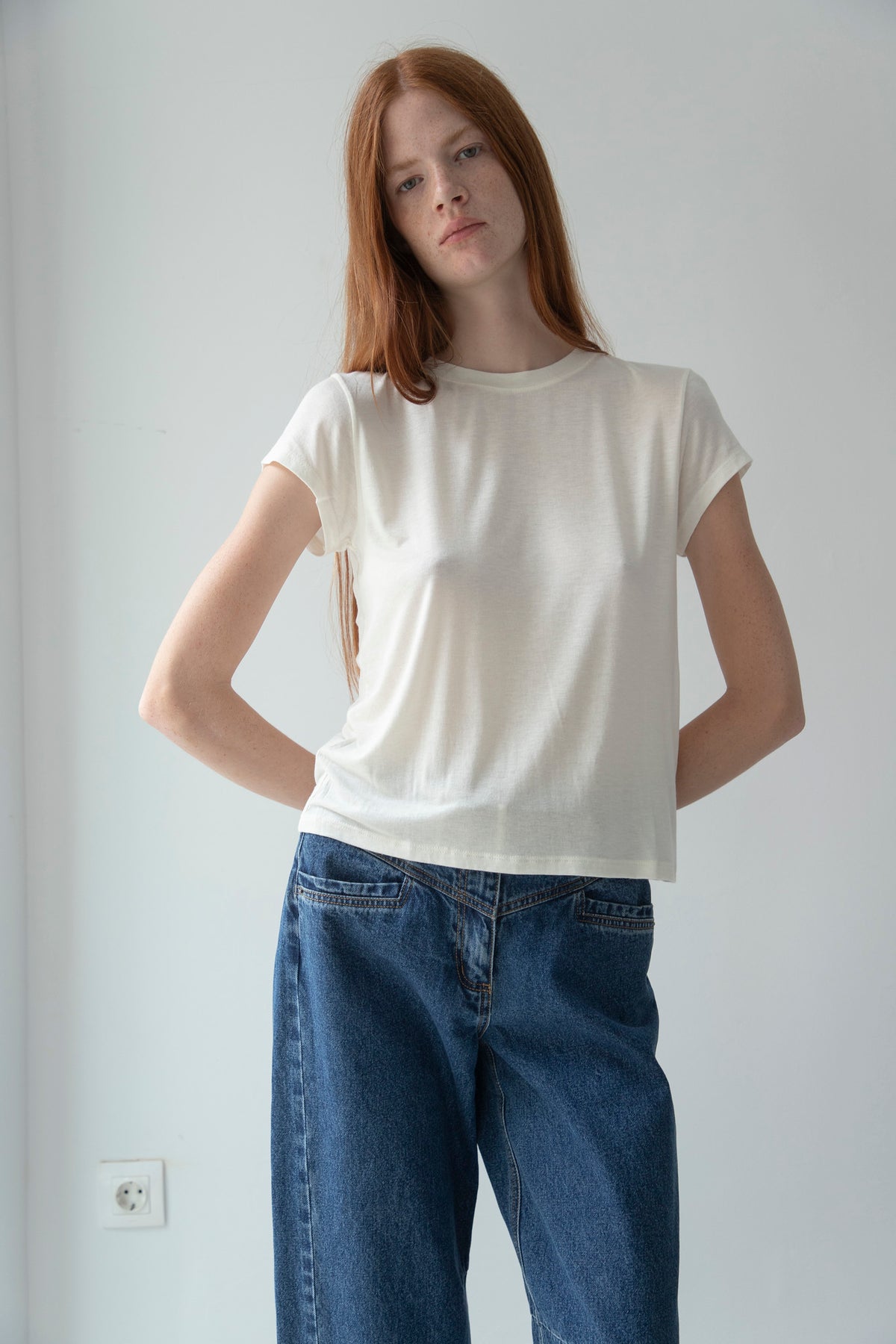 Camiseta Cashmere Crema
