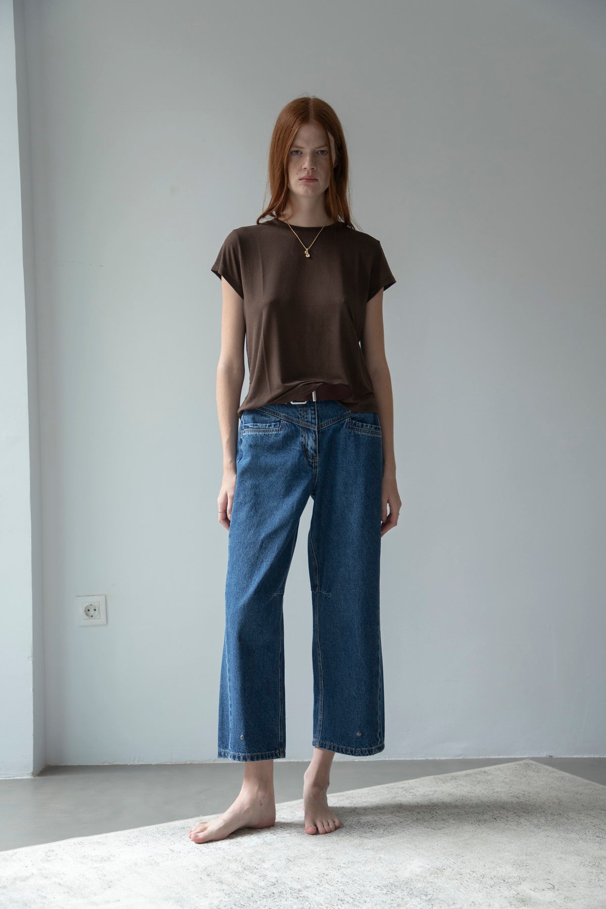 Camiseta Cashmere Marrón