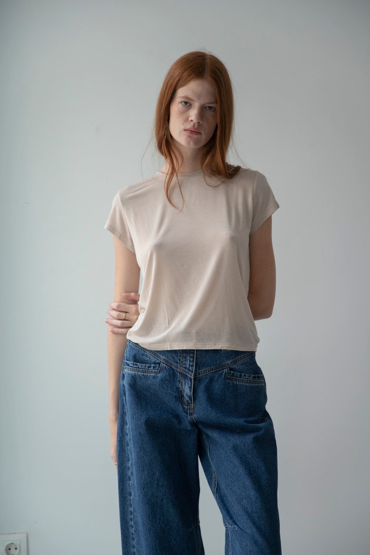Camiseta Cashmere Beige