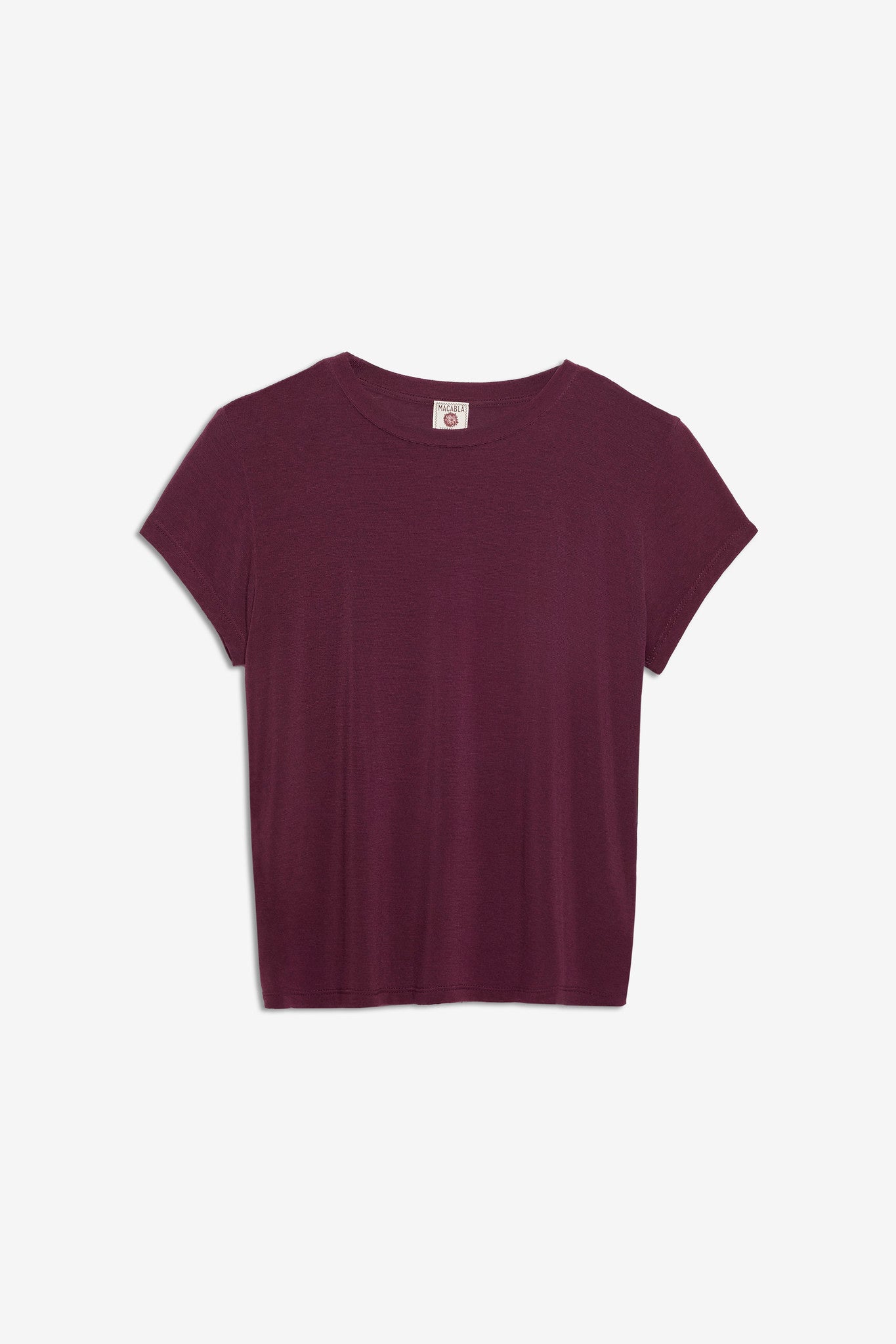 Camiseta Cashmere Berenjena