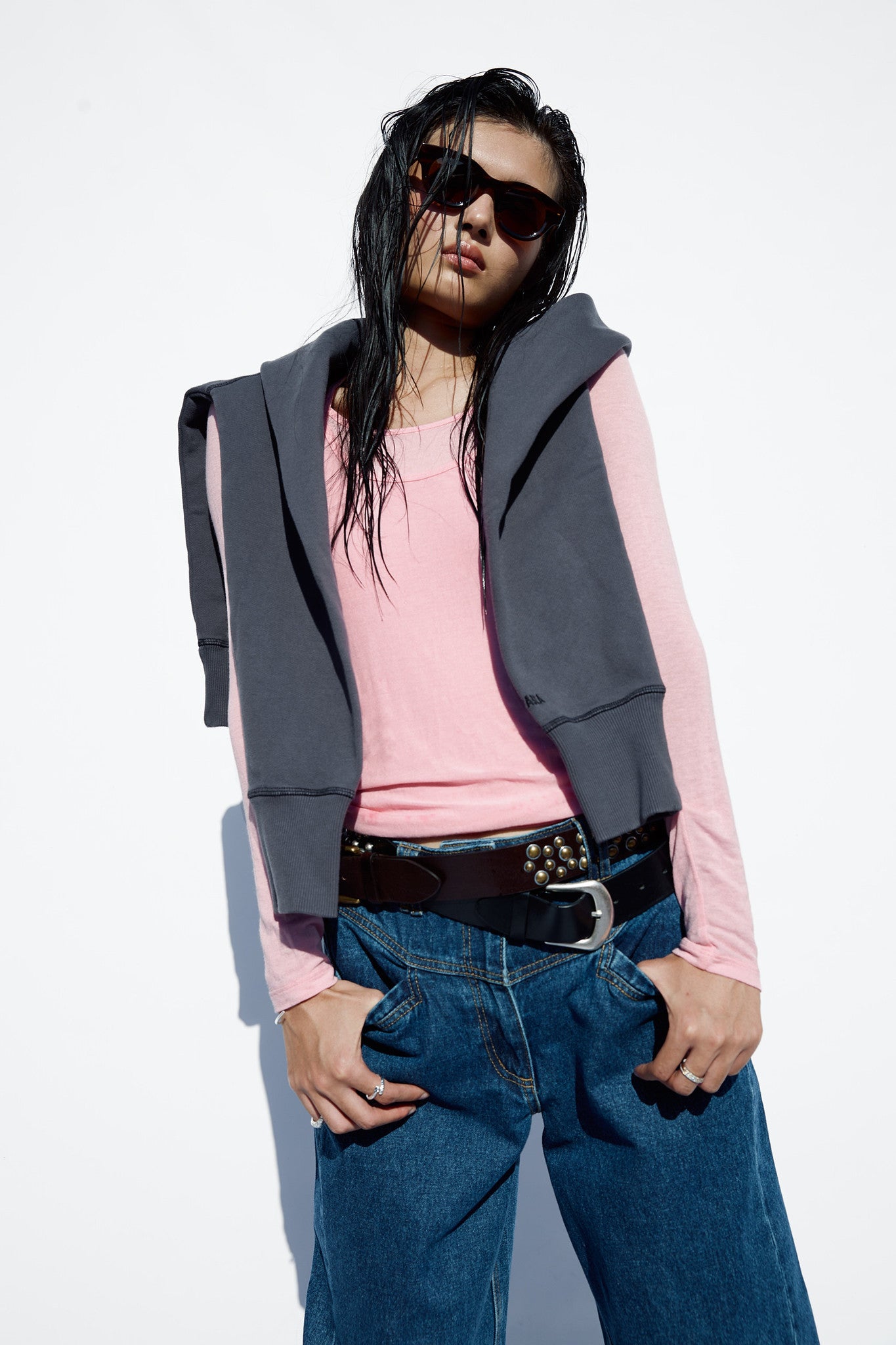 Pink Overlay Top