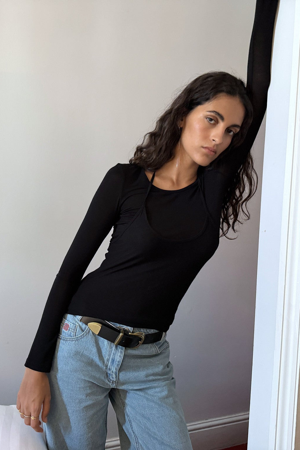 Camiseta Overlay Negra