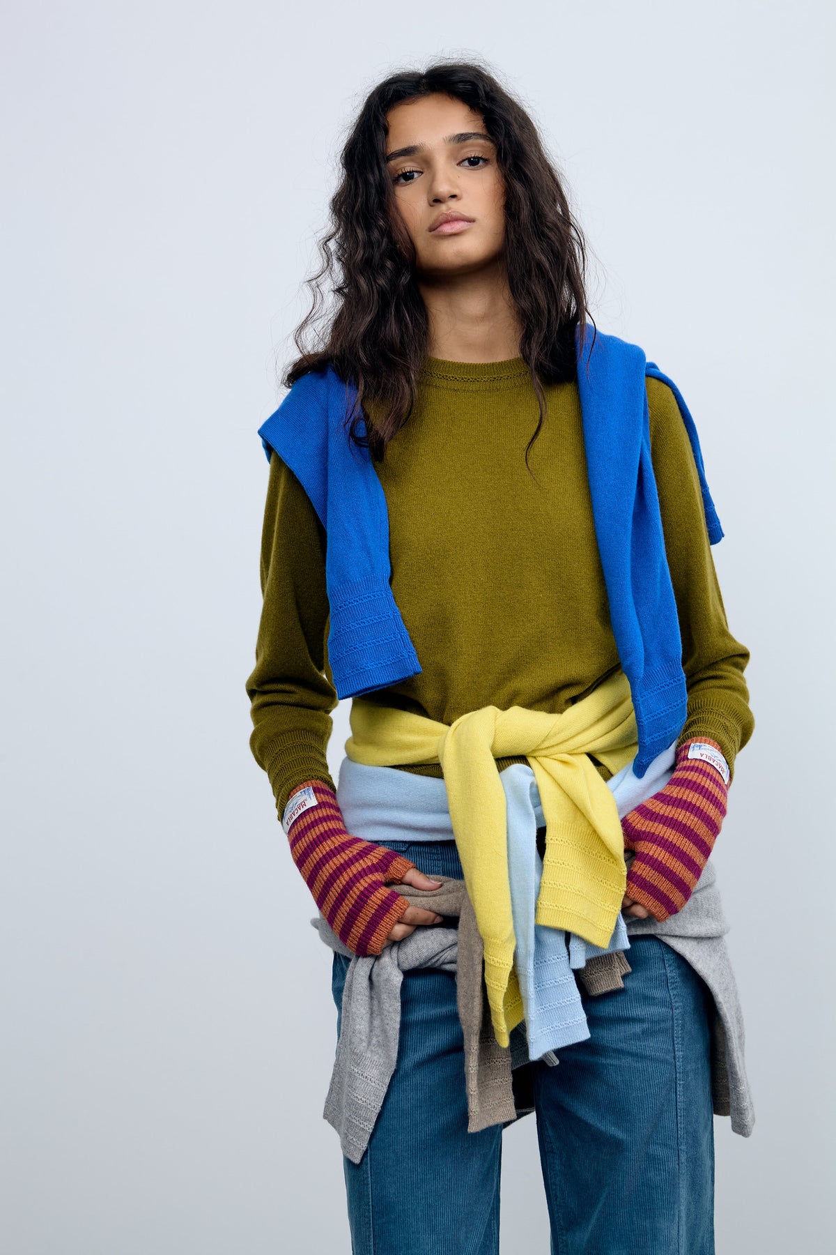 Blue Corduroy Pants