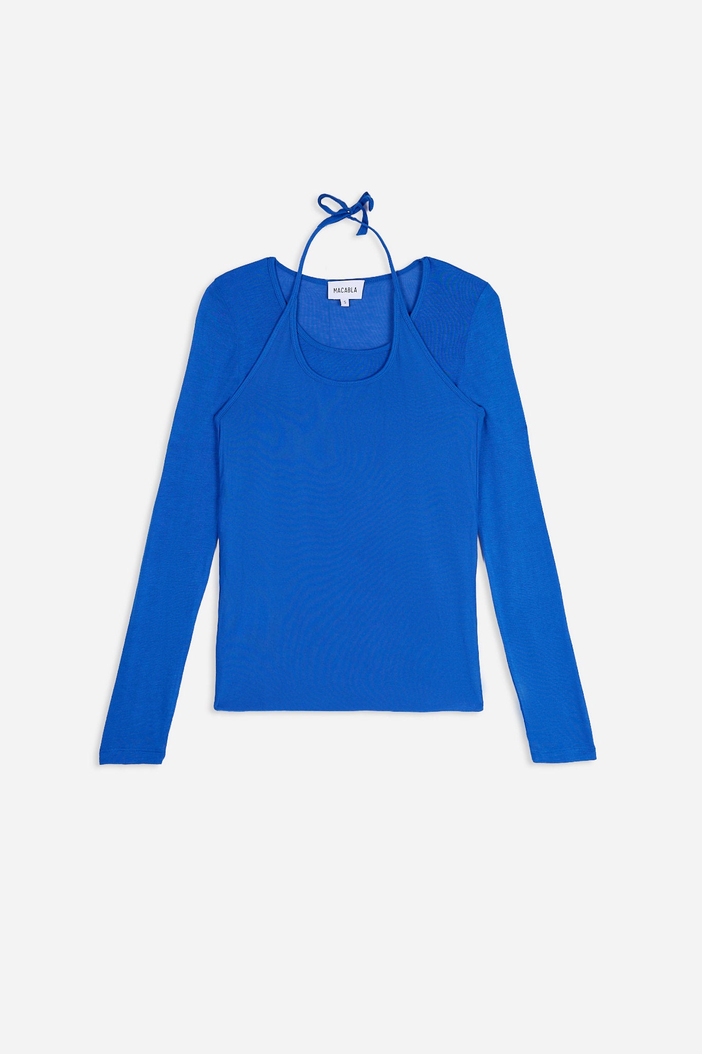 Electric Blue Overlay T-Shirt