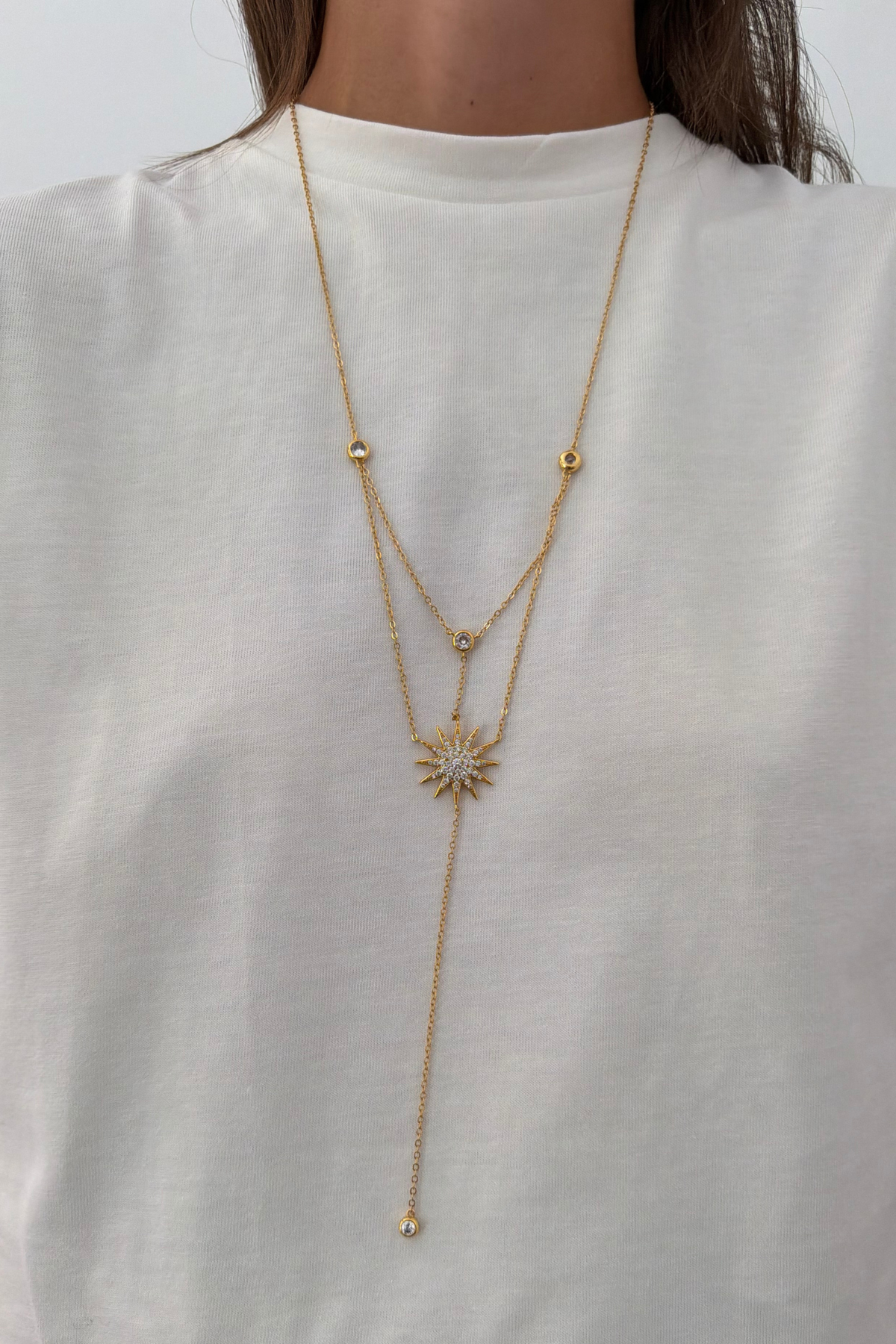 Collar Doble Estrella