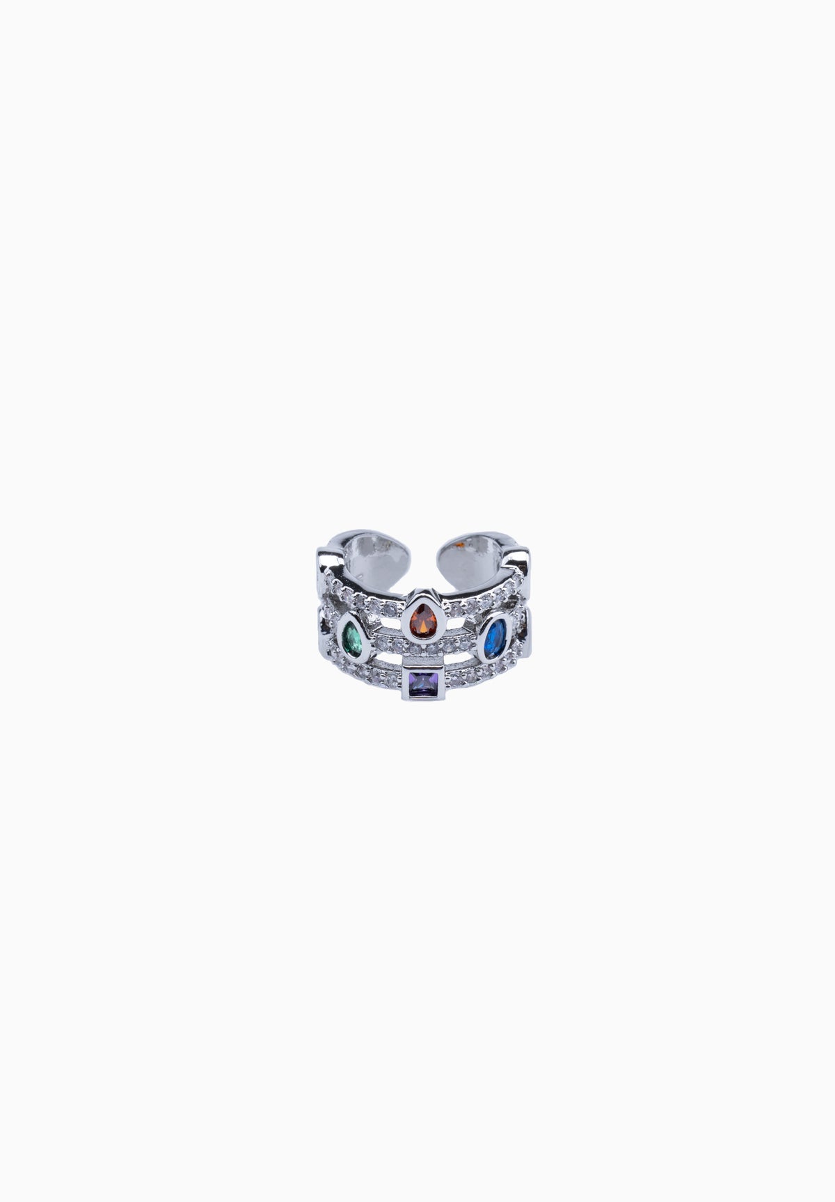 Multi Zirconia Earcuff