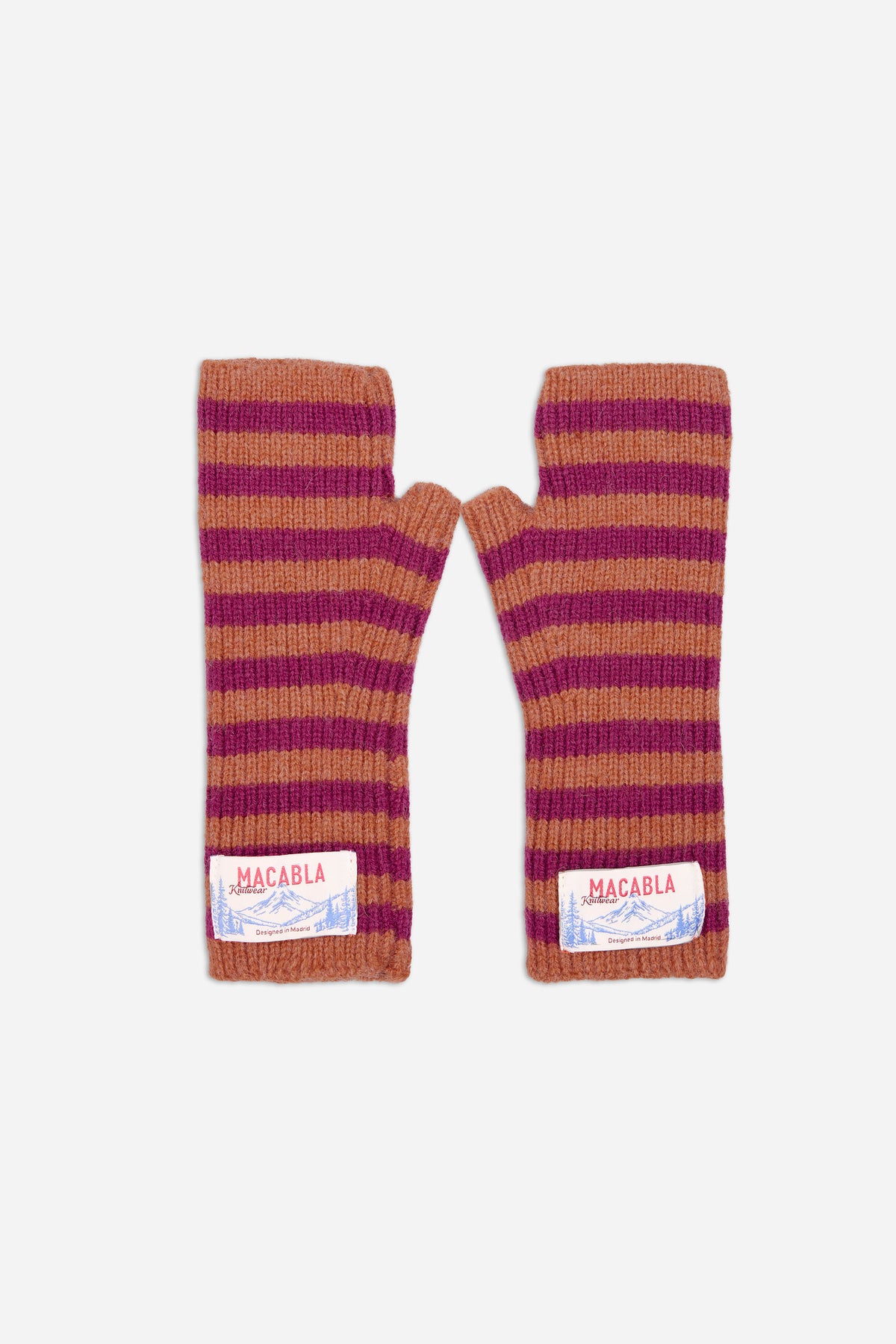 Mittens Tile and Aubergine