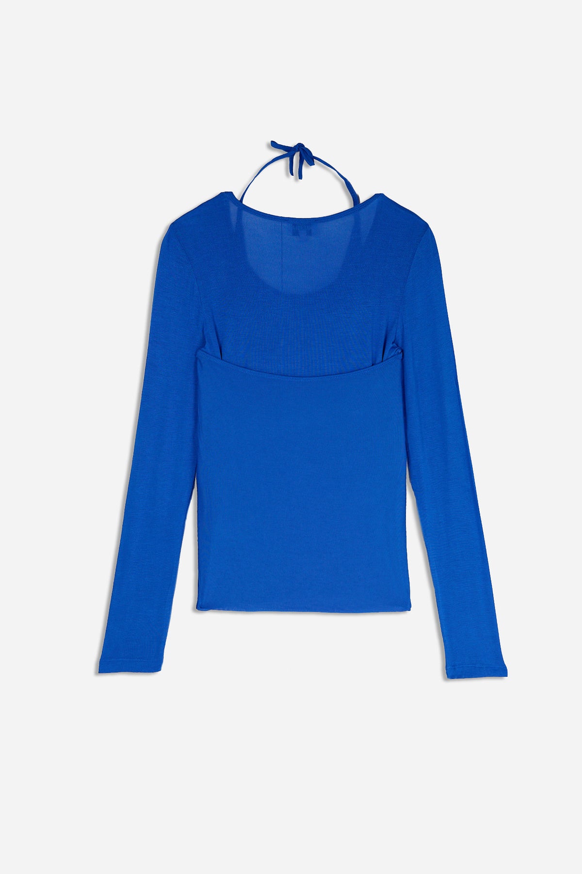 Electric Blue Overlay T-Shirt
