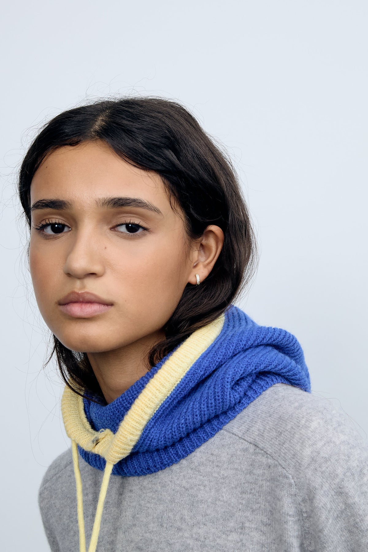 Balaclava Azul Eléctrico y Amarillo