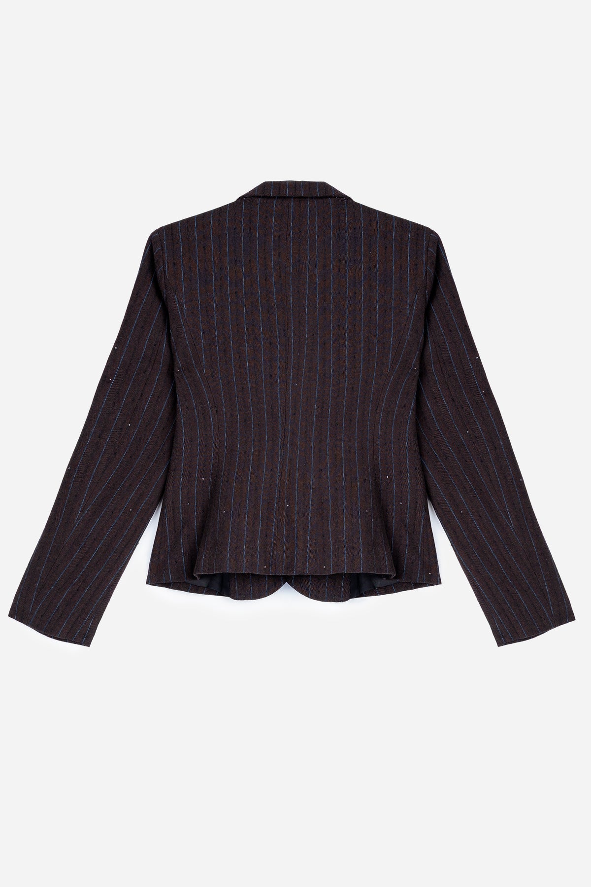 Sequin-Striped Blazer