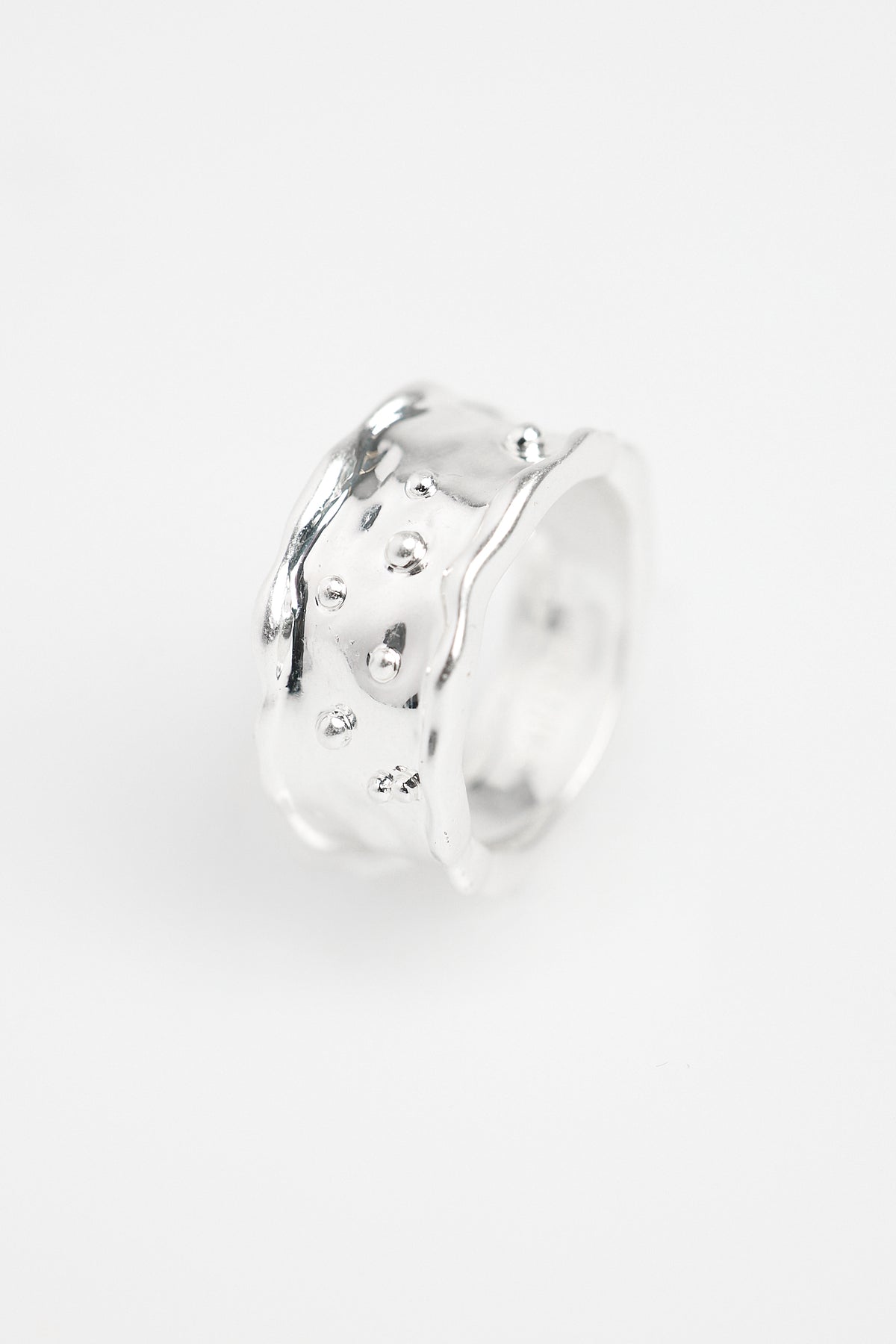 Anillo Irregular Dots