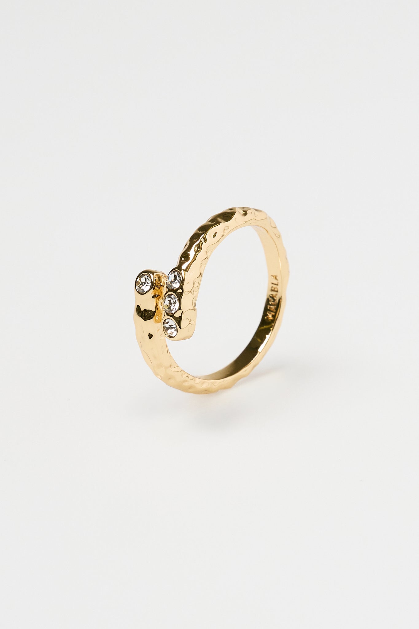 Bague double irrégulière