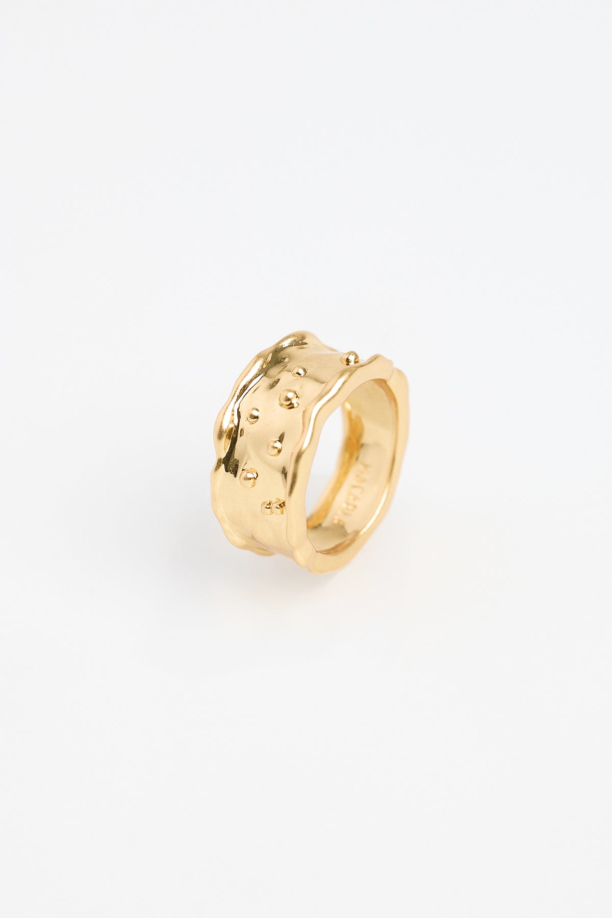 Anillo Irregular Dots