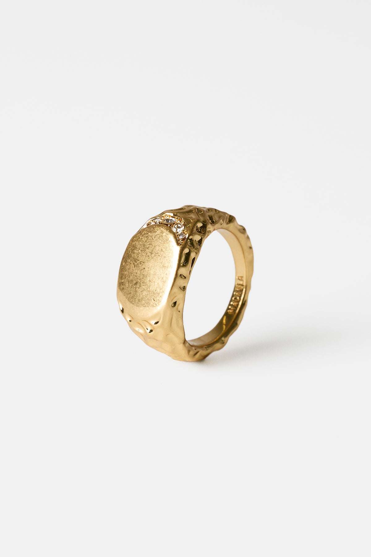 Irregular Oval Ring