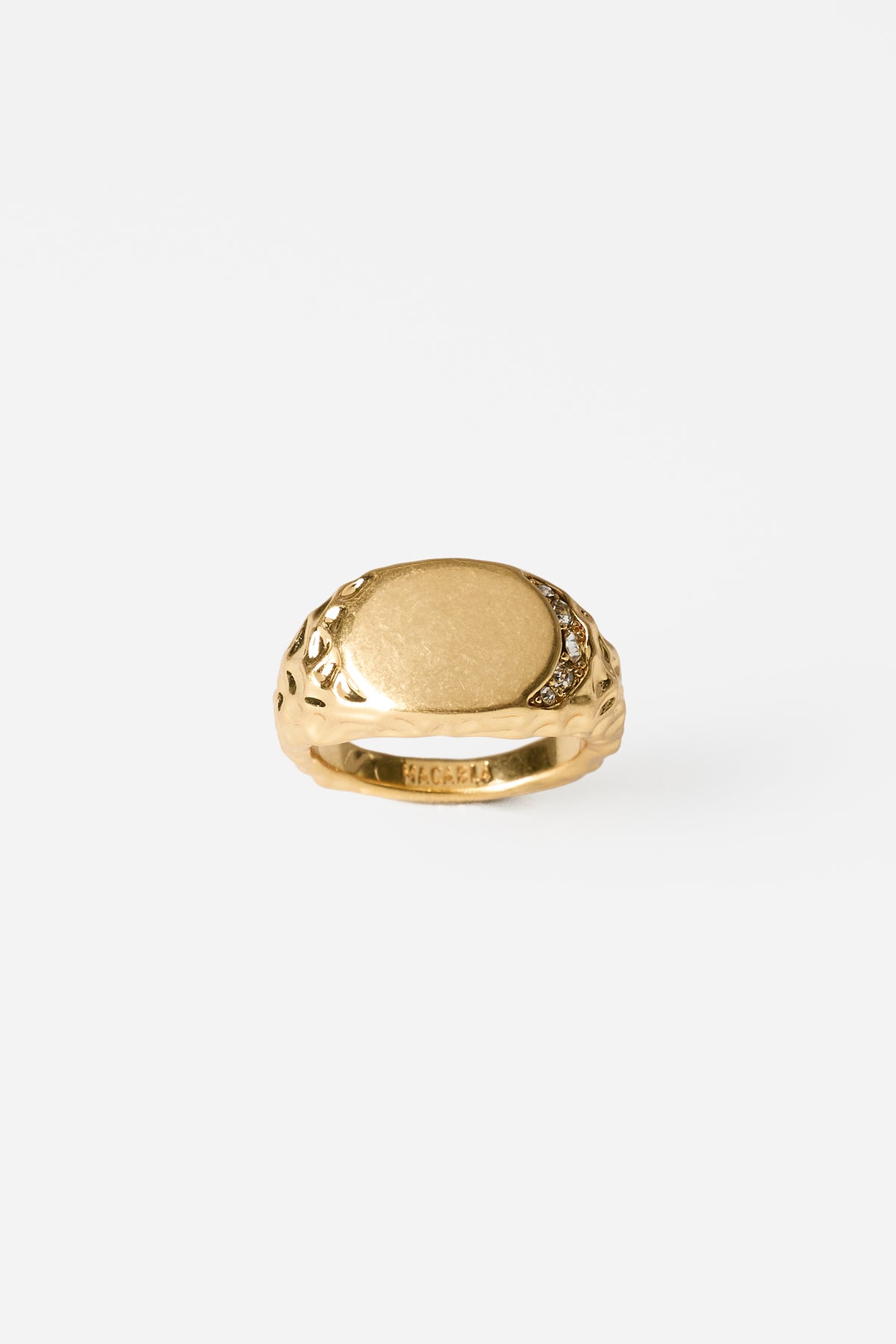 Irregular Oval Ring