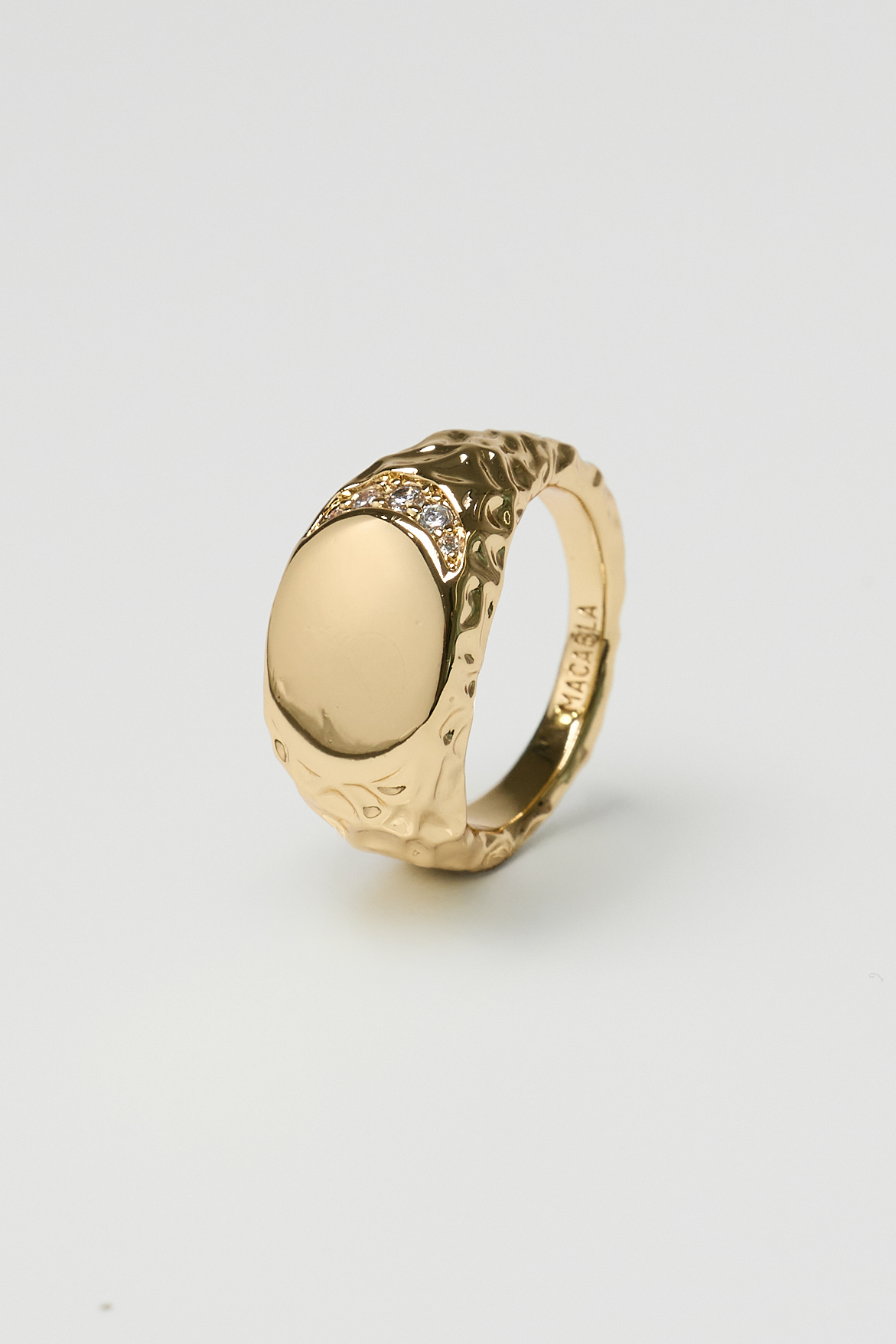 Bague Ovale Irrégulière