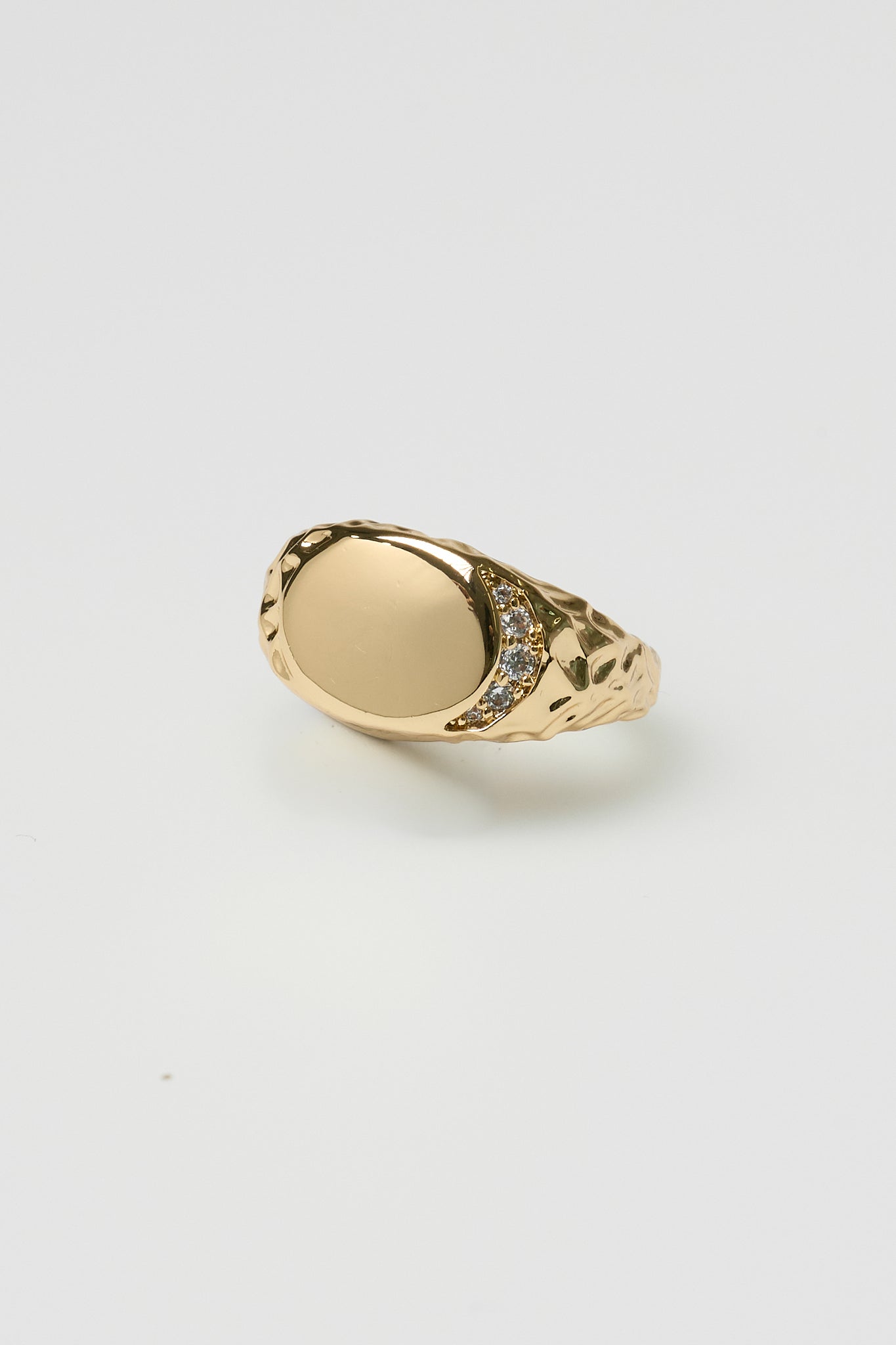 Bague Ovale Irrégulière