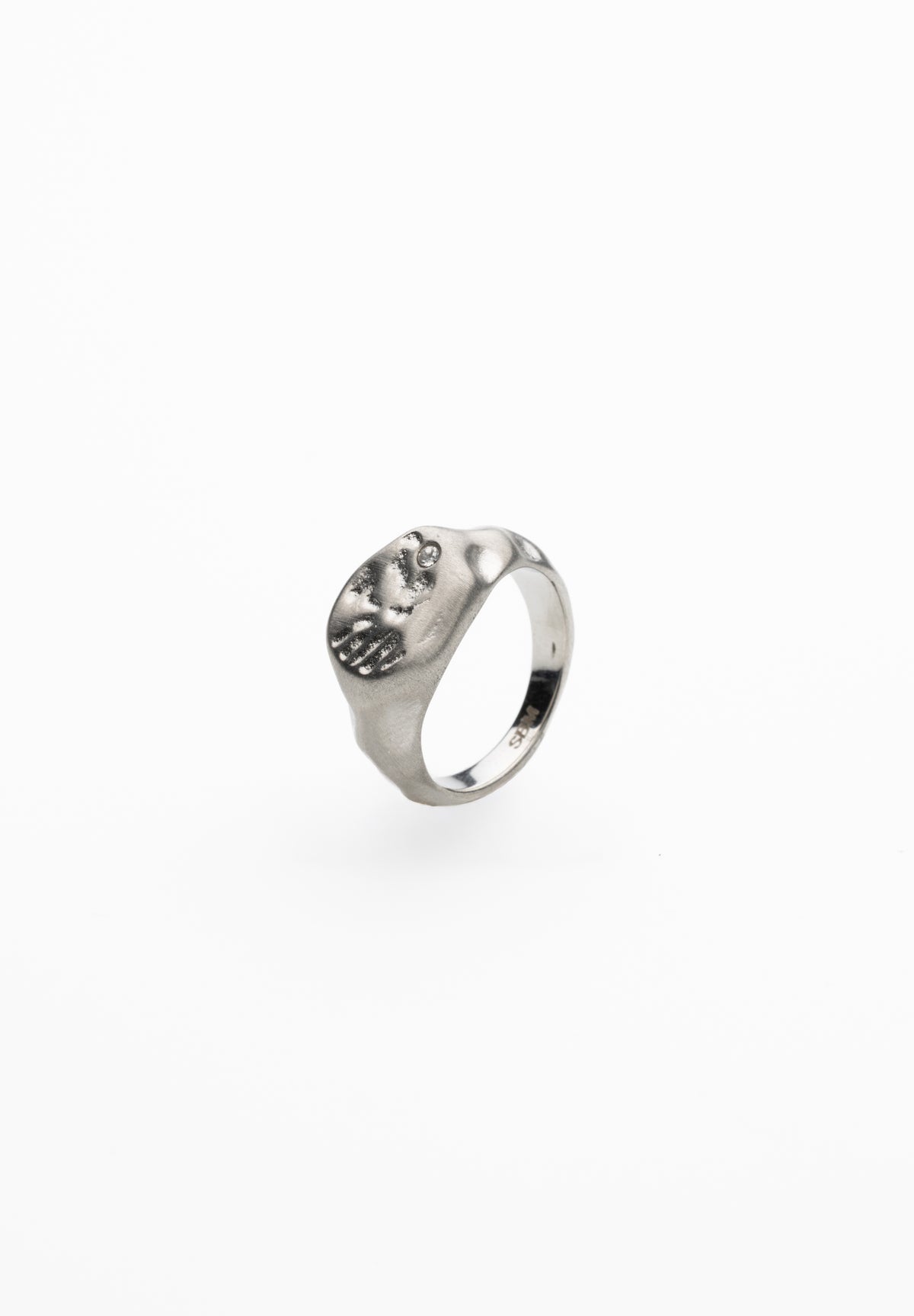 Anillo Redondo Circon Cera